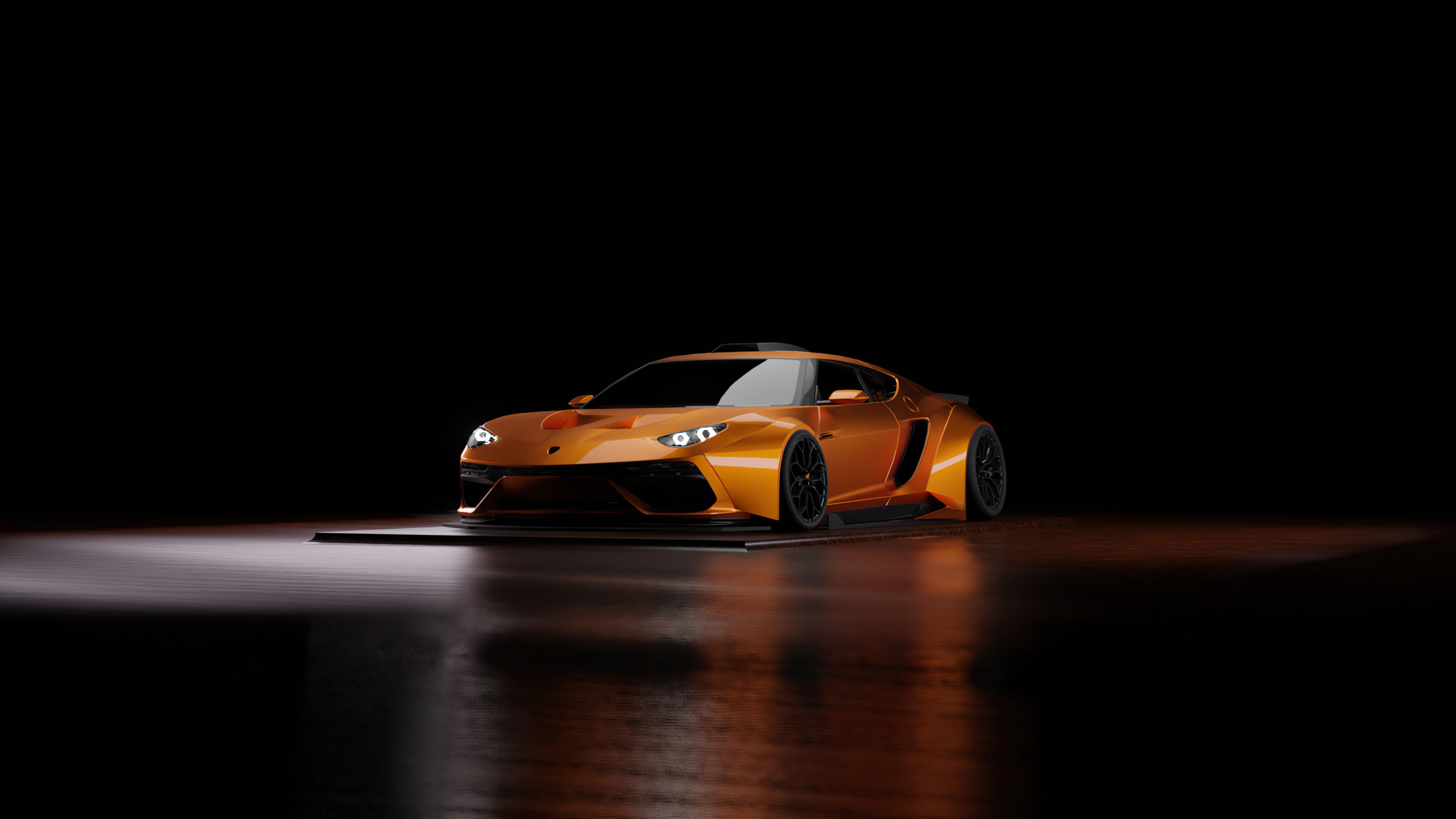 Wallpaper Lamborghini Asterion Widebody