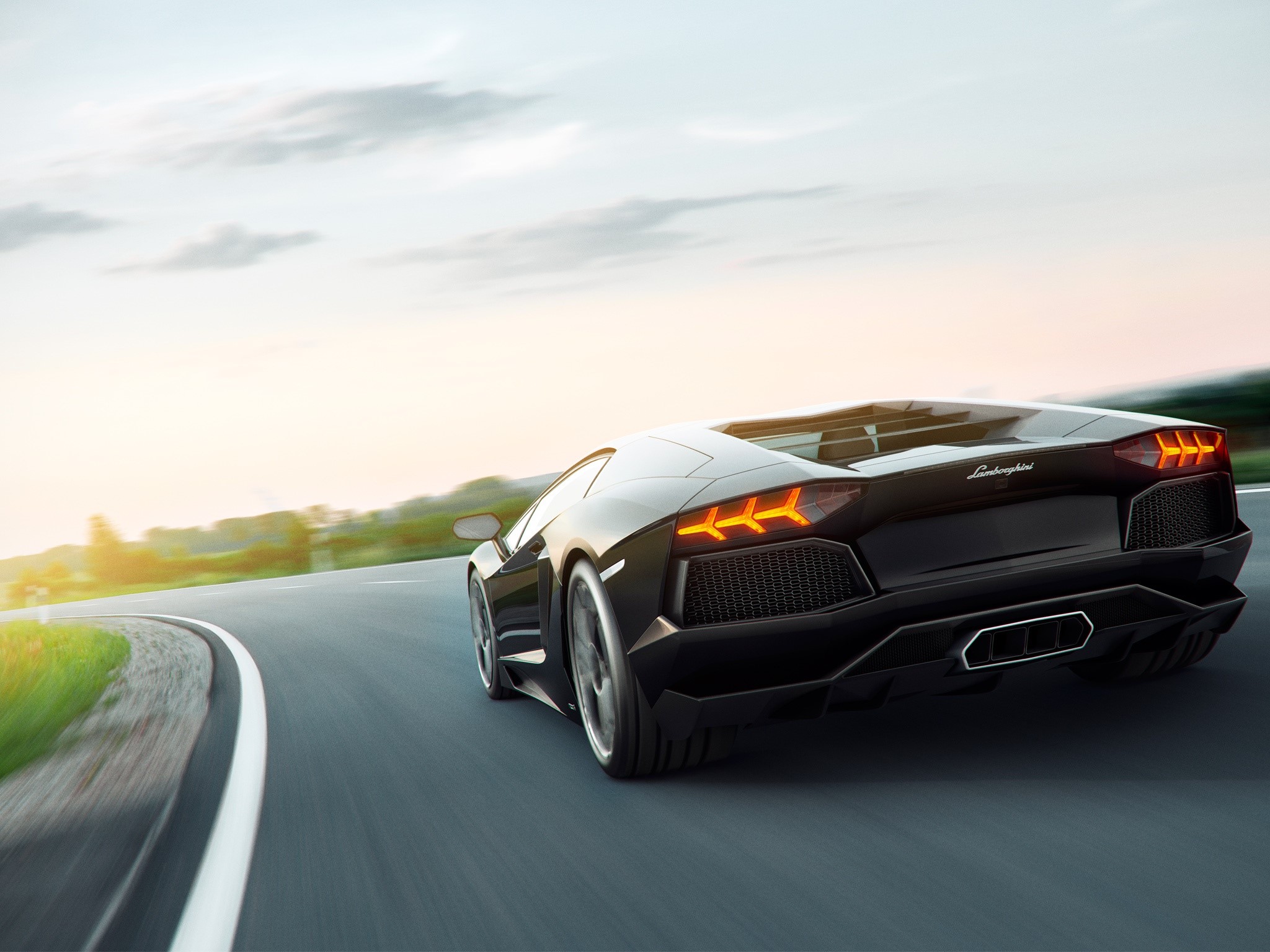 Fondos de pantalla Lamborghini Aventador art