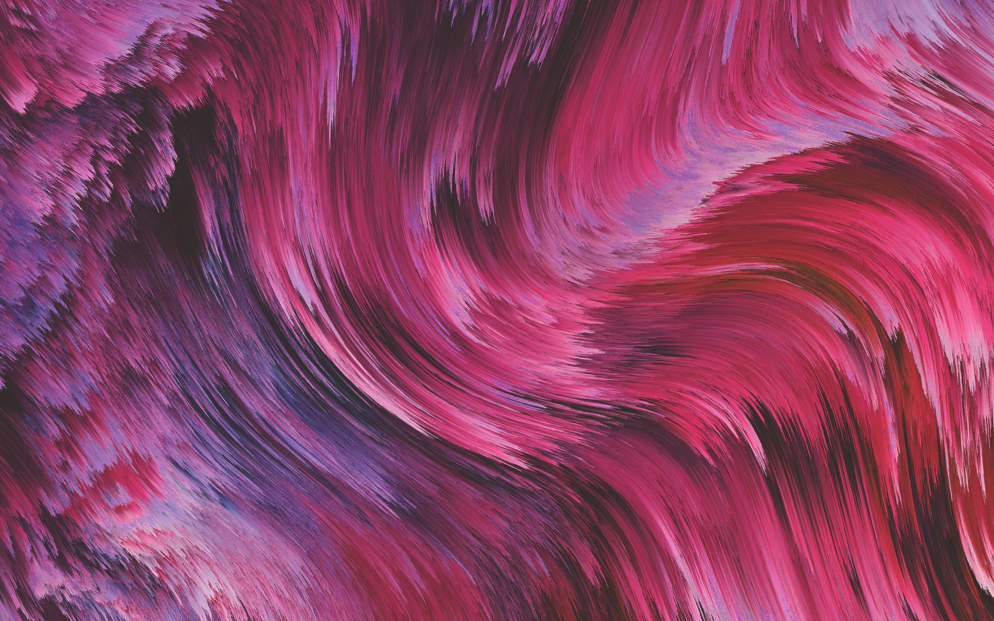Wallpaper Lines in pink waves