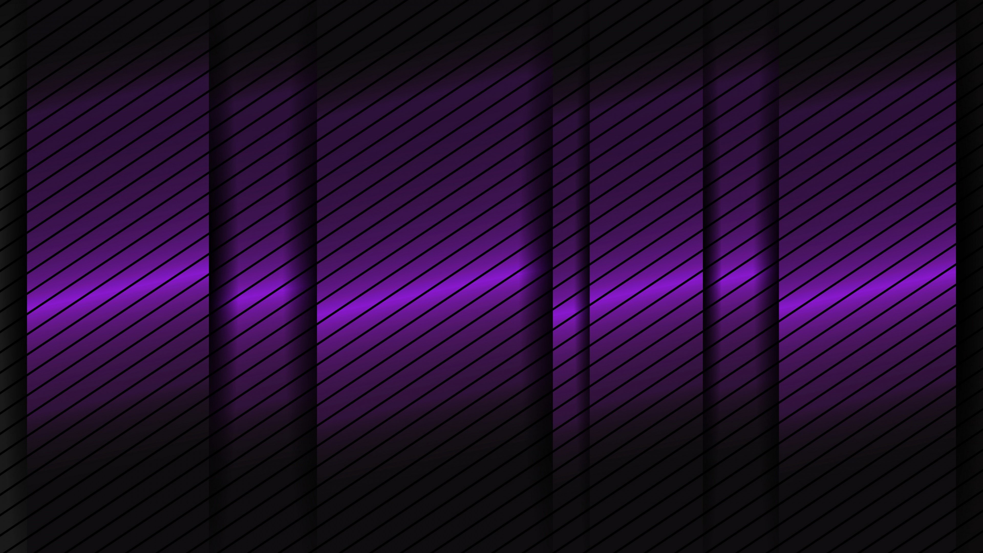 Wallpaper Purple and black lines