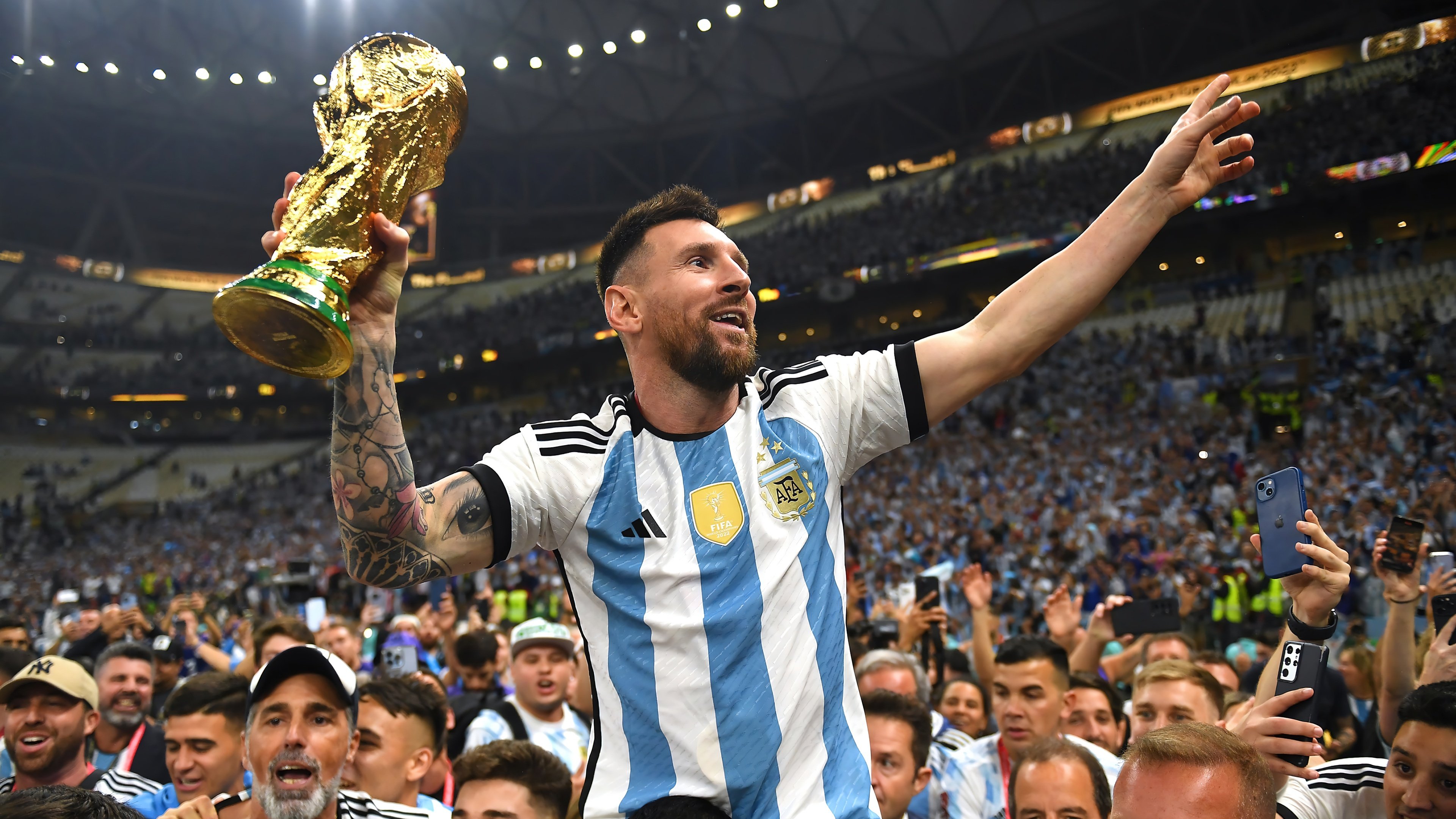 Wallpaper Lionel Messi FIFA World Cup