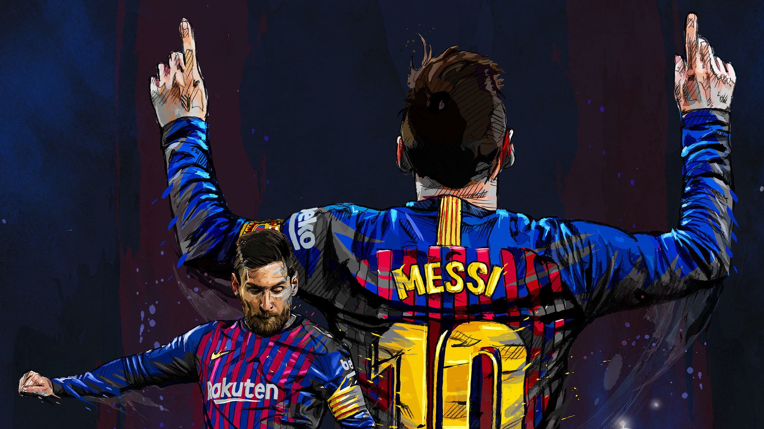 Fondos de pantalla Lionel Messi Fanart