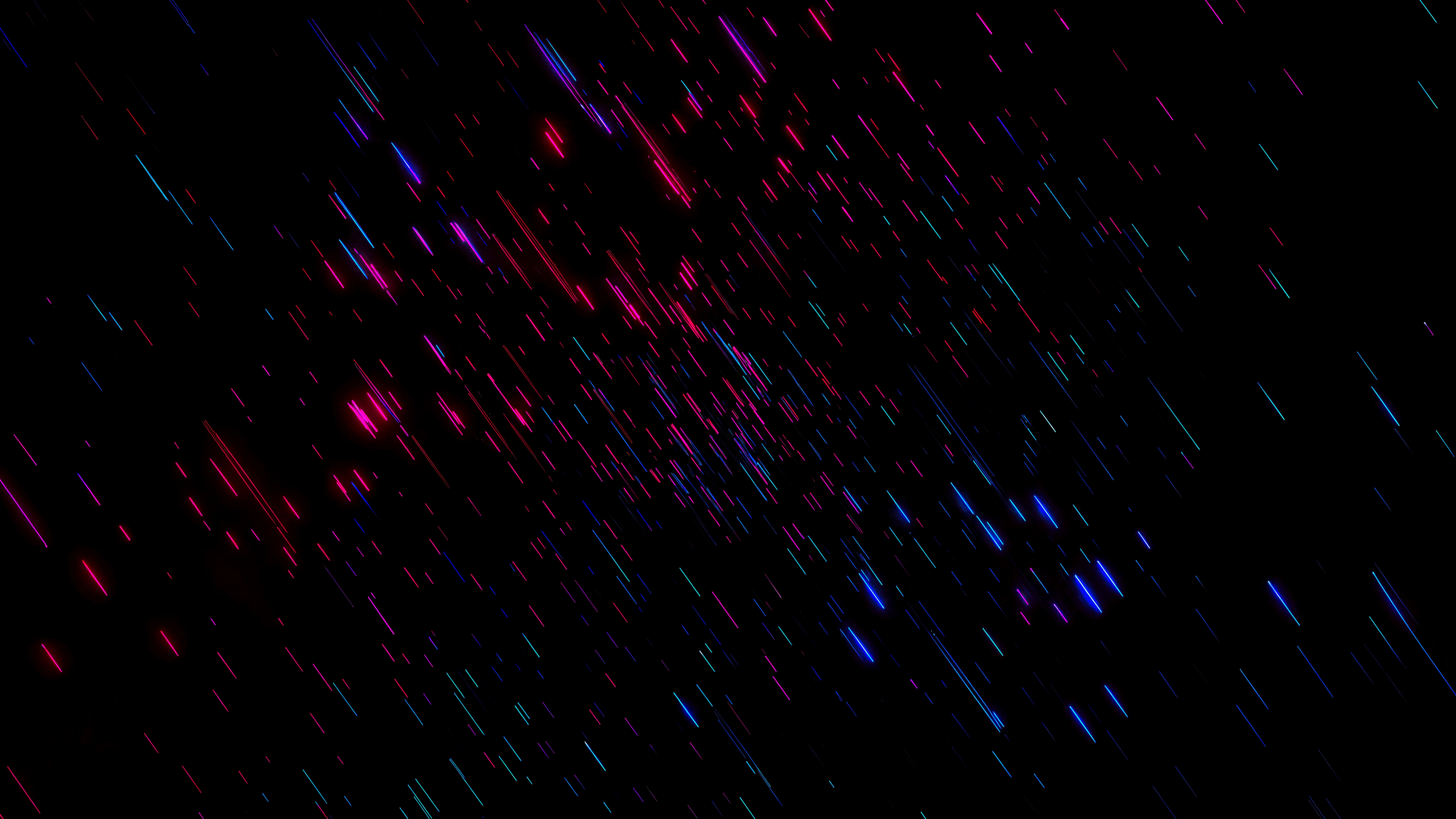 Fondos de pantalla Rain of colored light rays