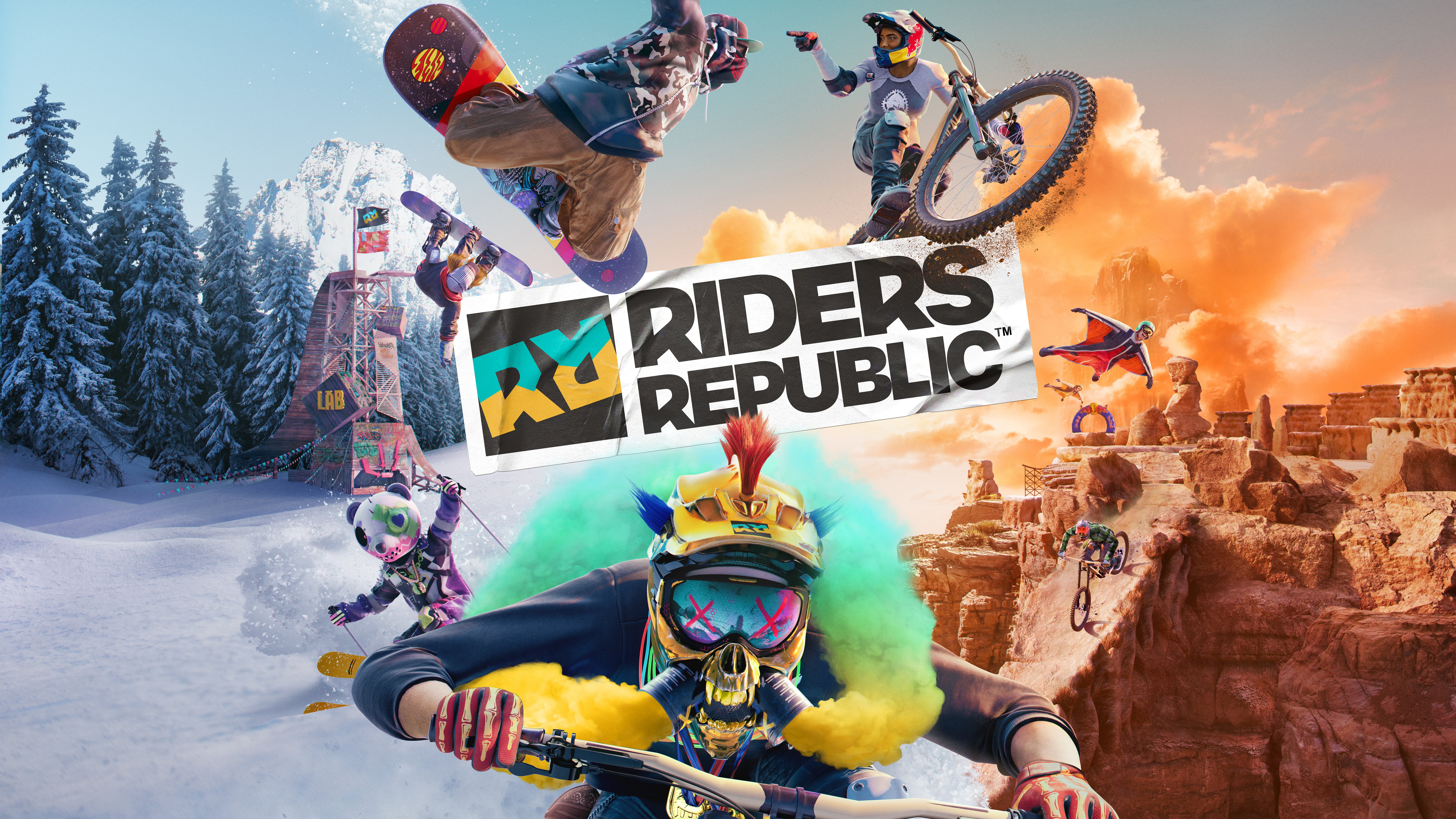 Wallpaper Riders Republic Logo