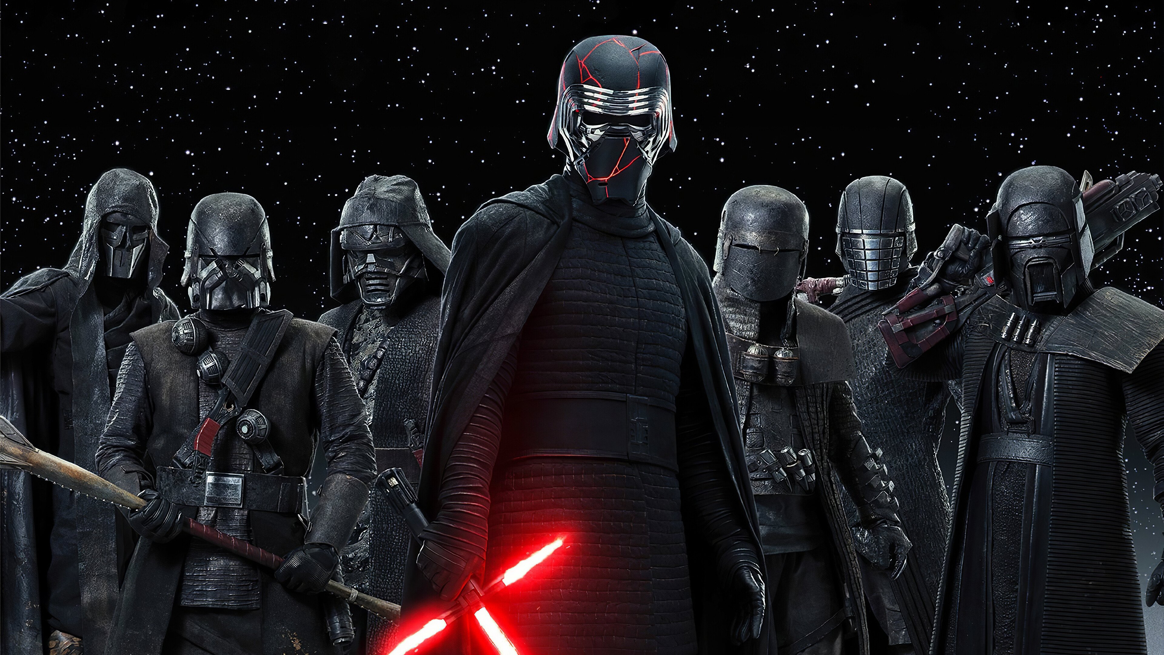 Wallpaper Knights of Ren from Star Wars The Rise of the Skywalker