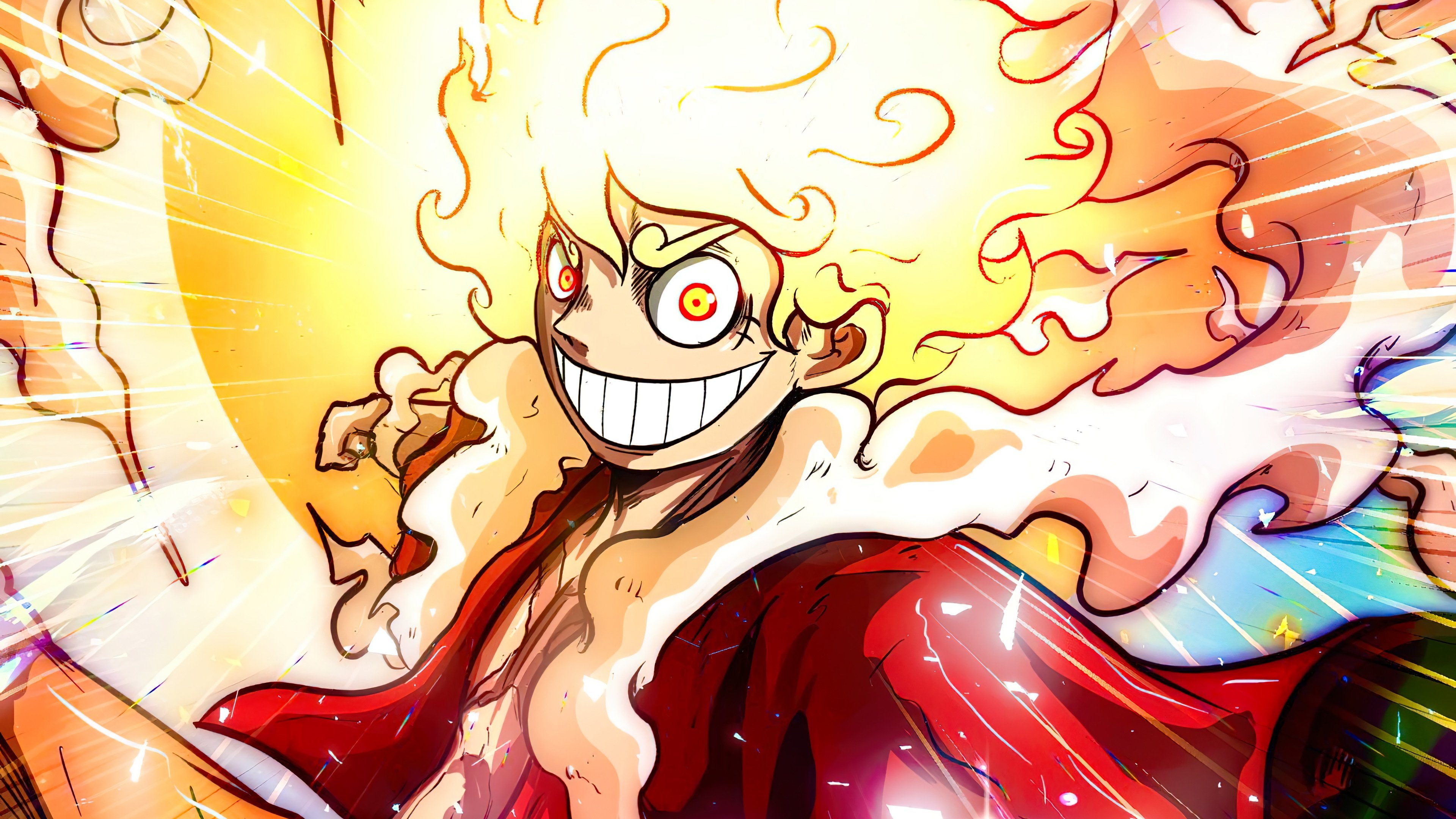 Fondos de pantalla Luffy Gear 5 de One Piece
