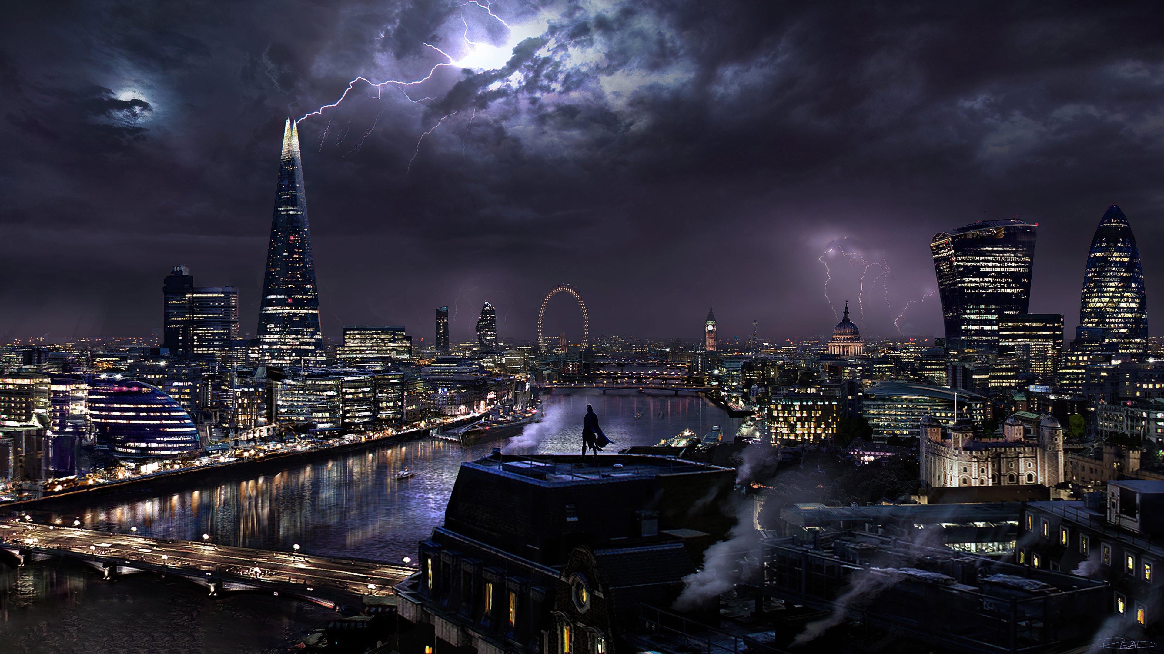 Fondos de pantalla Moon Knight en Londres