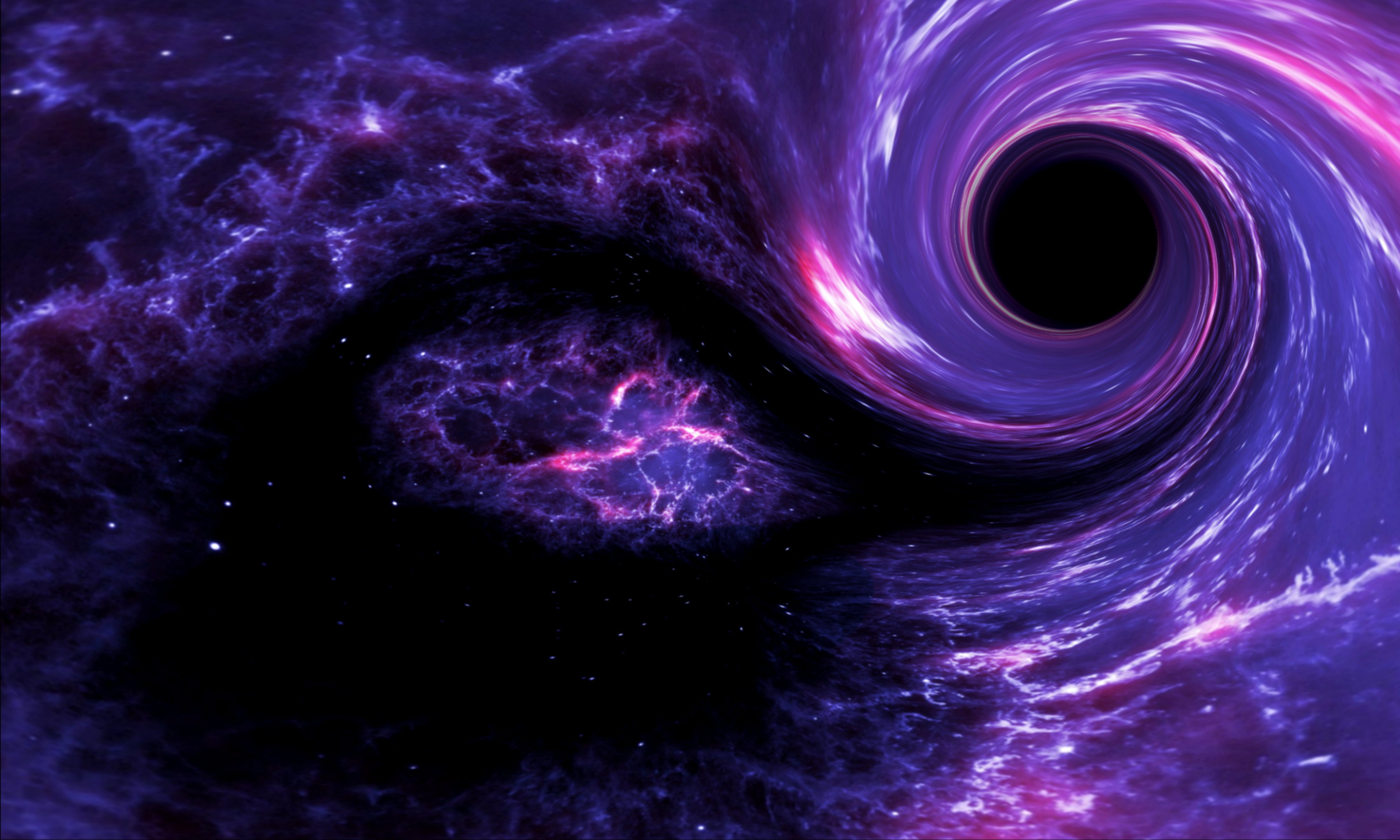 Fondos de pantalla Nebula en el universo Abstracto