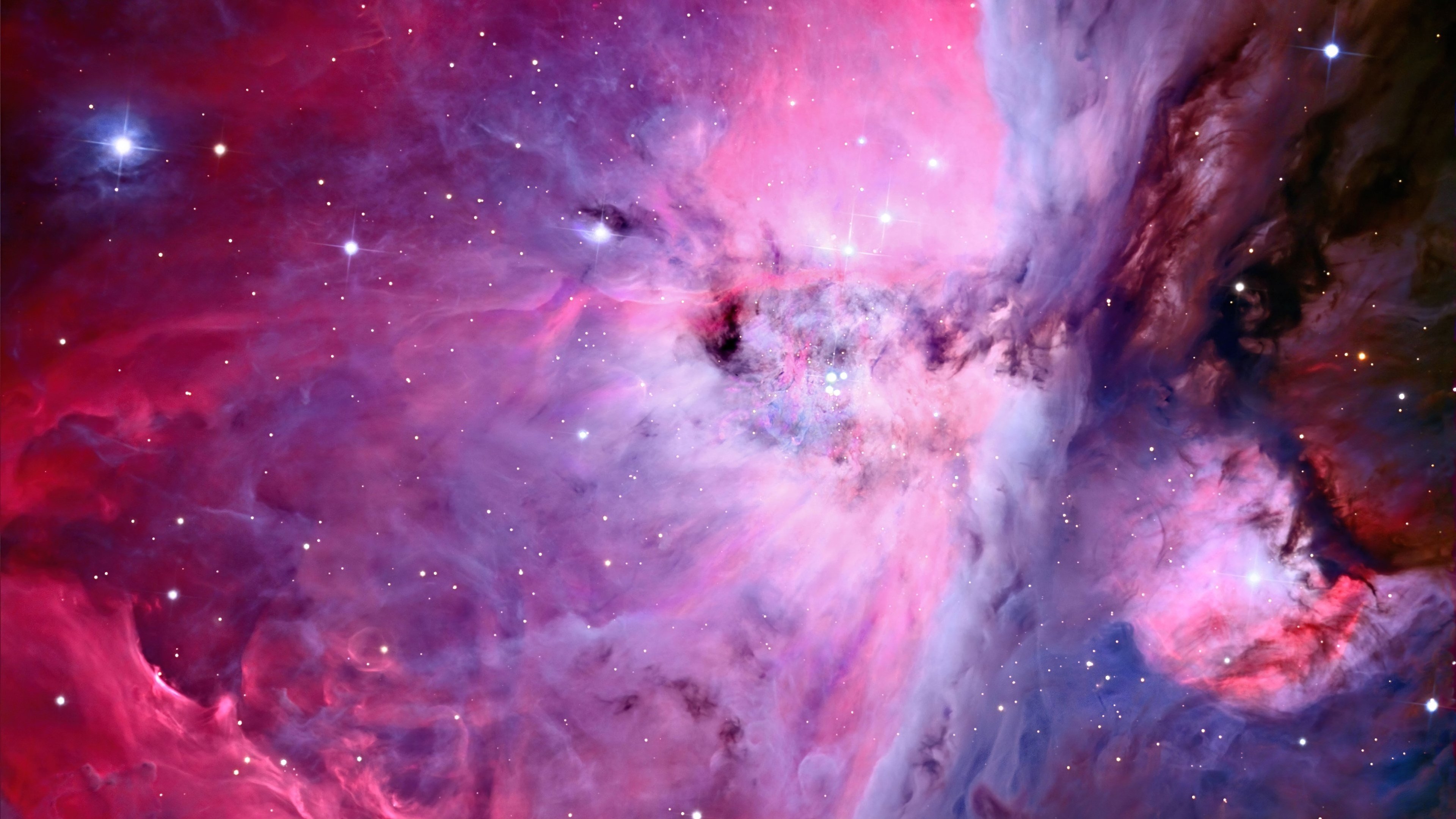 Fondos de pantalla Nebula rosa en el espacio
