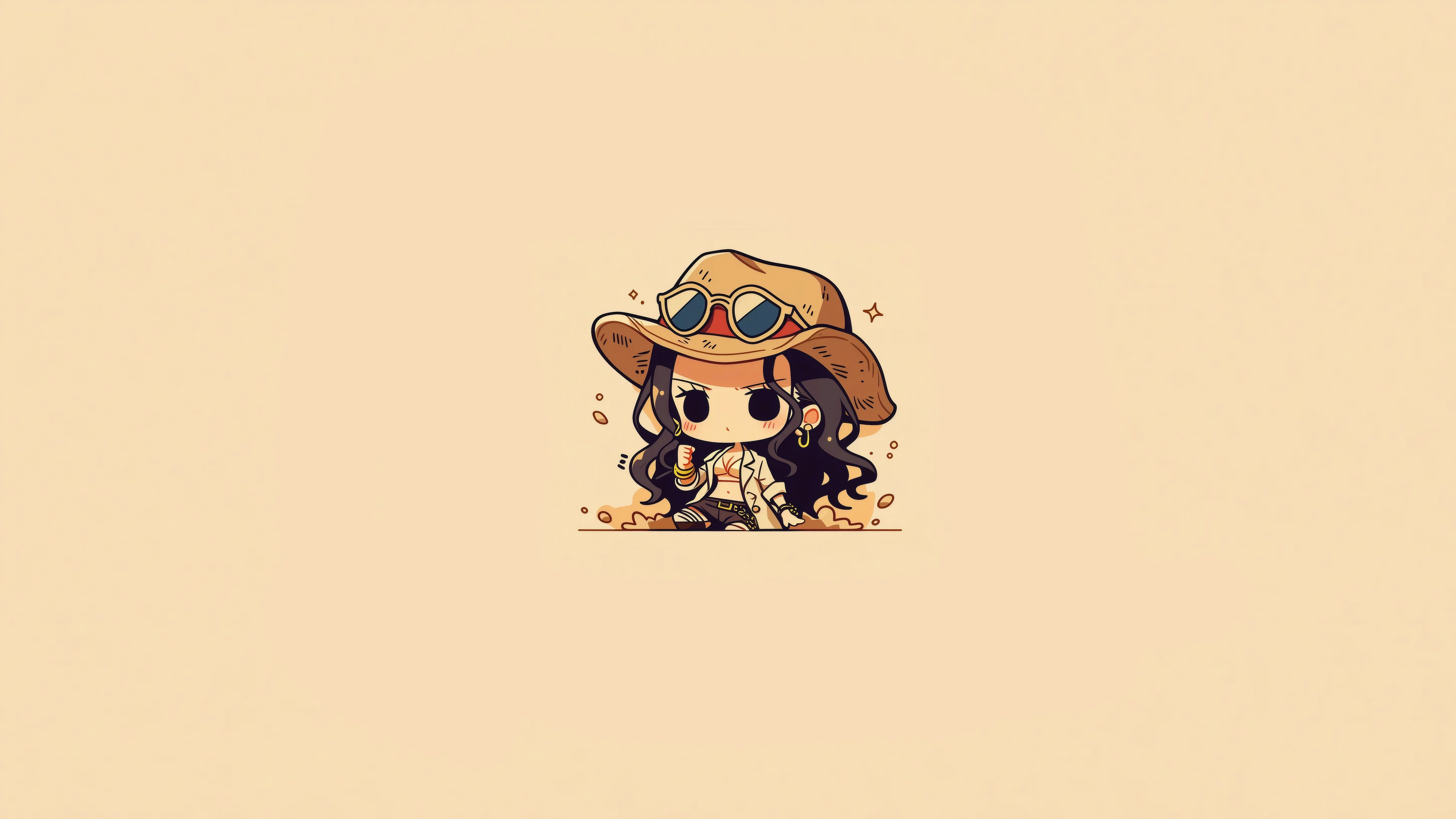Fondos de pantalla Nico Robin Chibi Style - One Piece