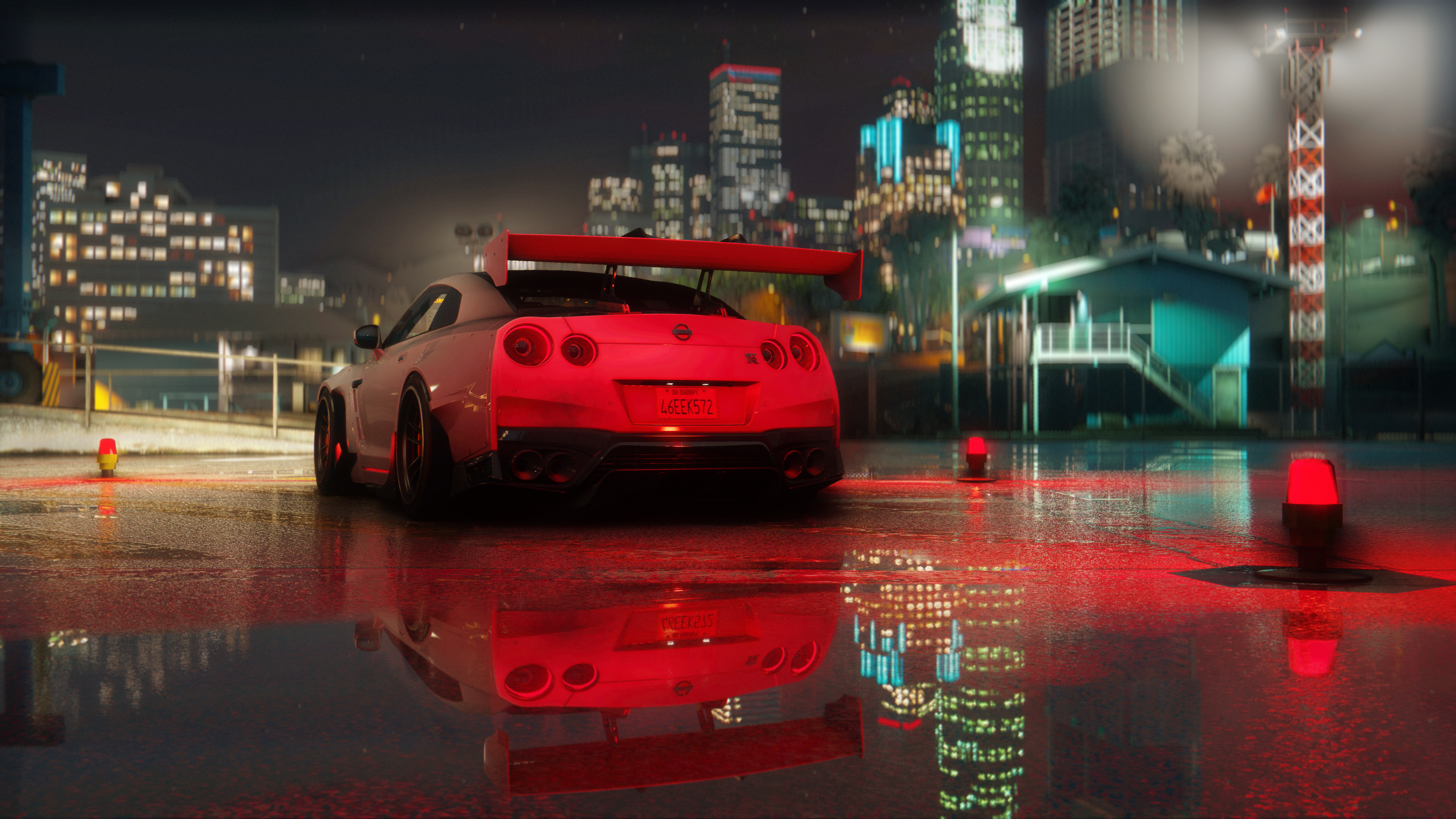 Fondos de pantalla Nissan GTR GTAV