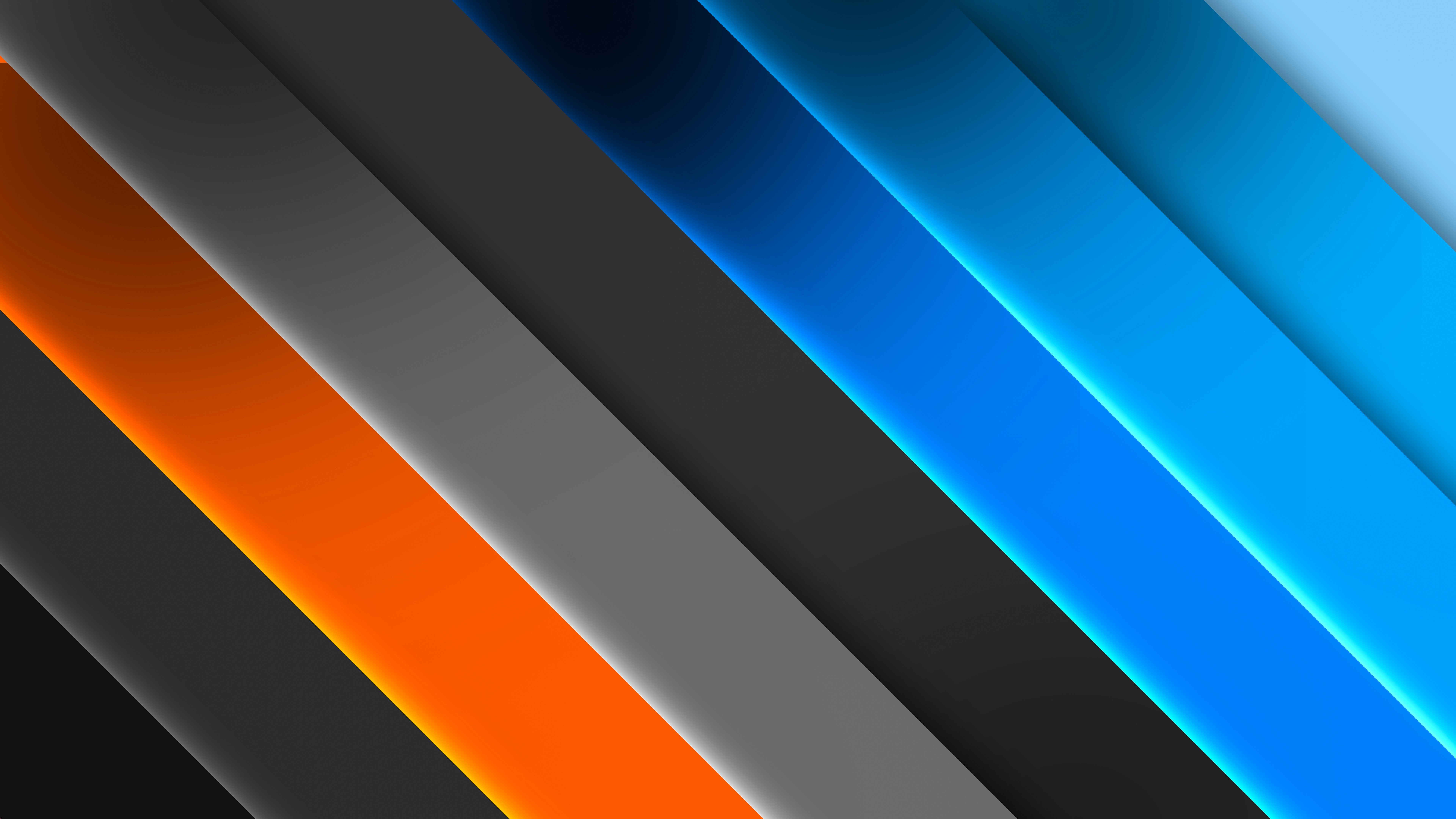 Fondos de pantalla Paleta de colores azul, naranja y gris