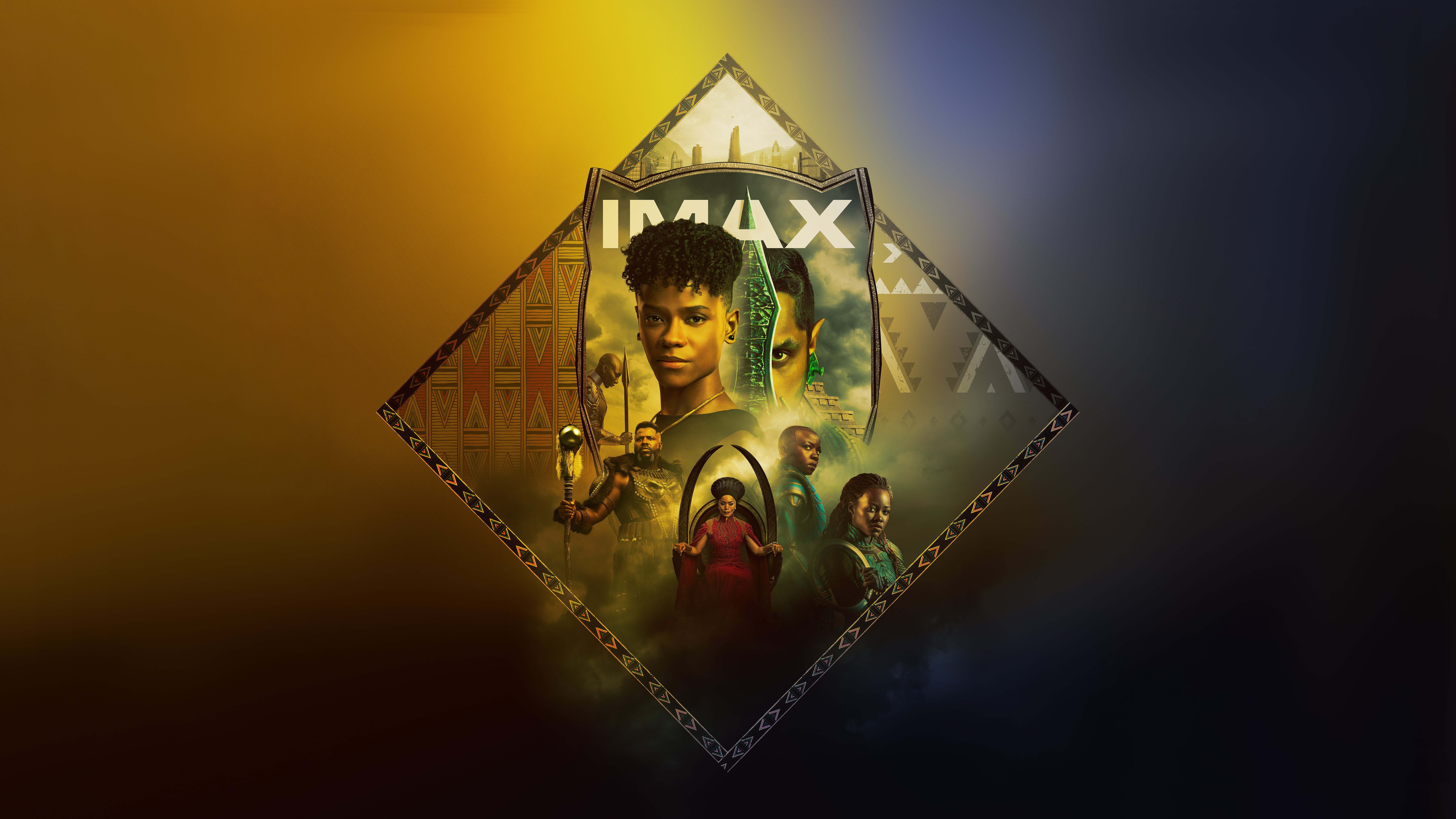 Wallpaper Black Panther 2 IMAX Poster
