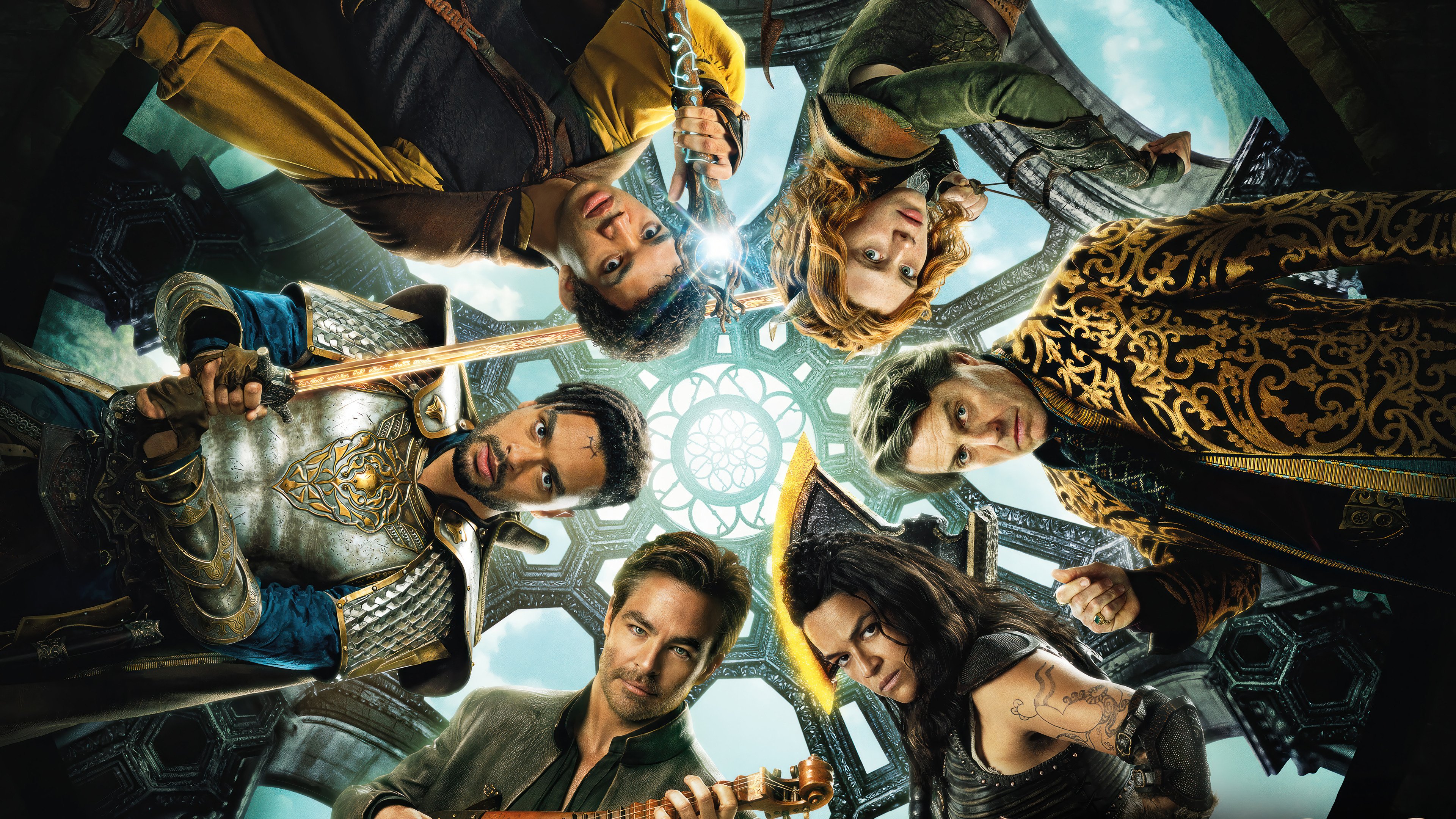 Wallpaper Dungeons and Dragons Honor Among Thieves Movie Cast