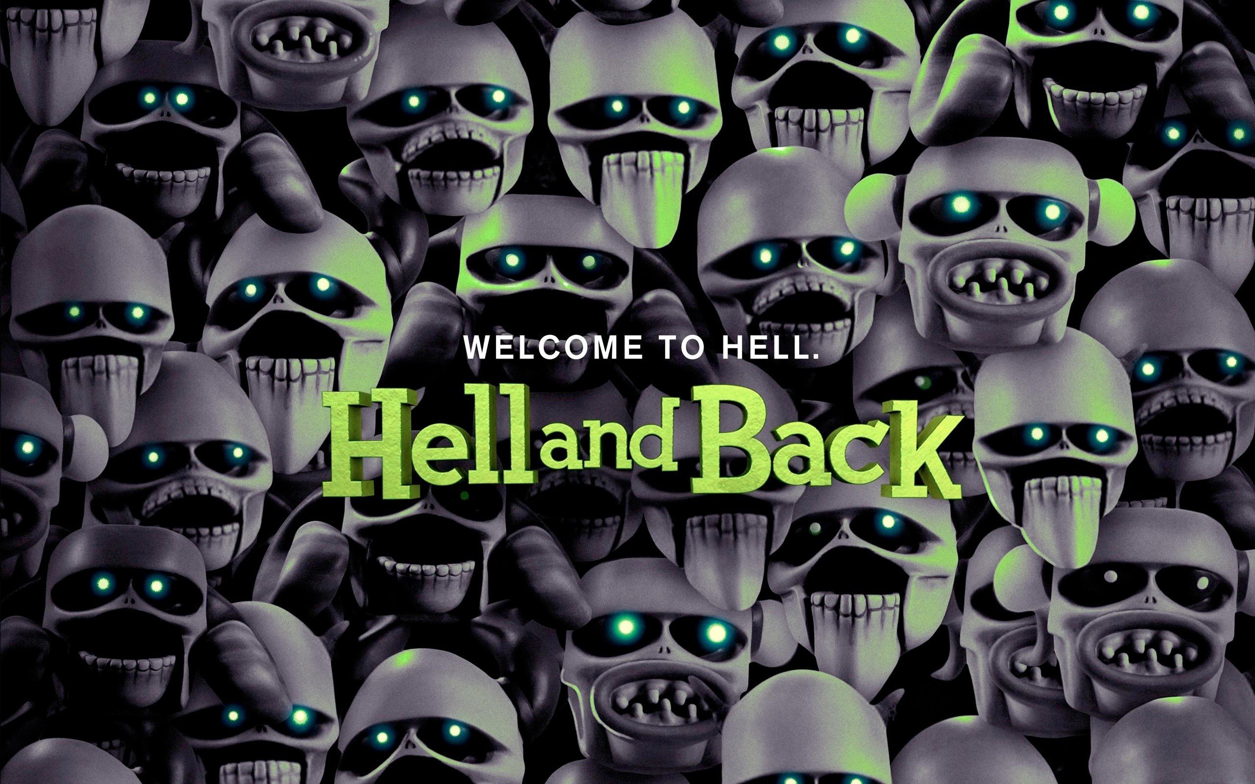 Wallpaper Hell and back movie