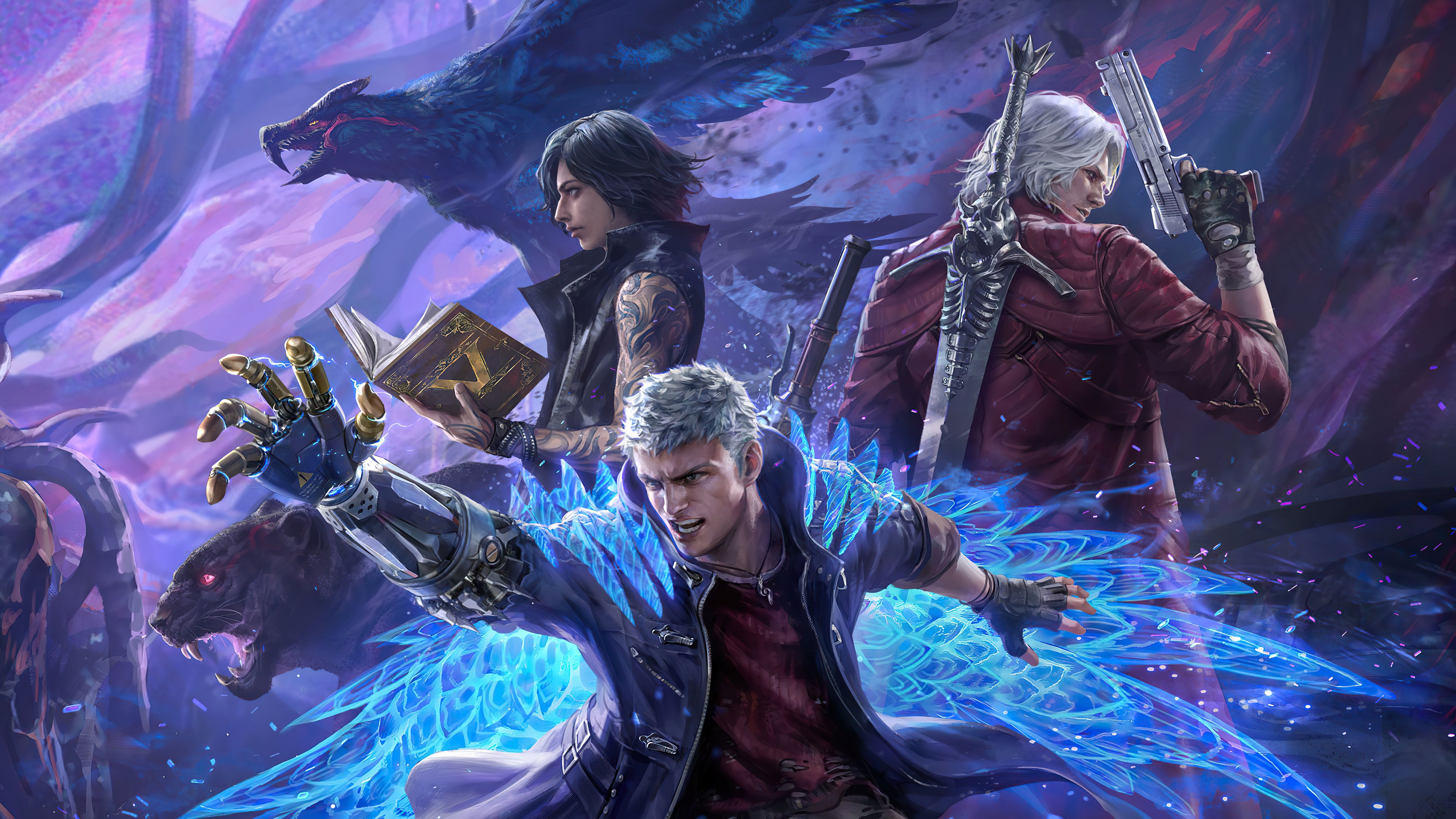 Wallpaper Characters from Devil may cry