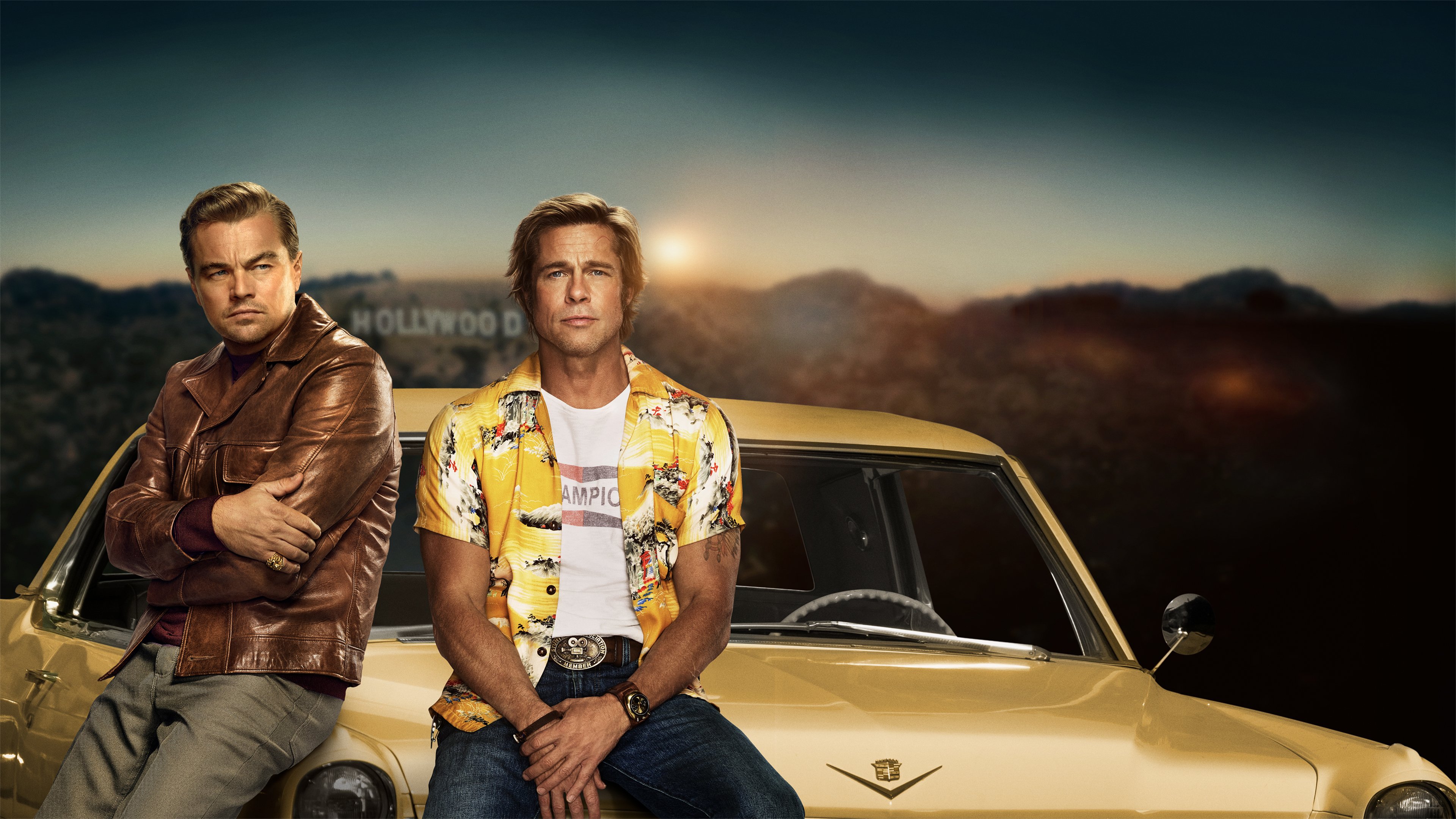 Wallpaper Characters from Once upon a time in Hollywood