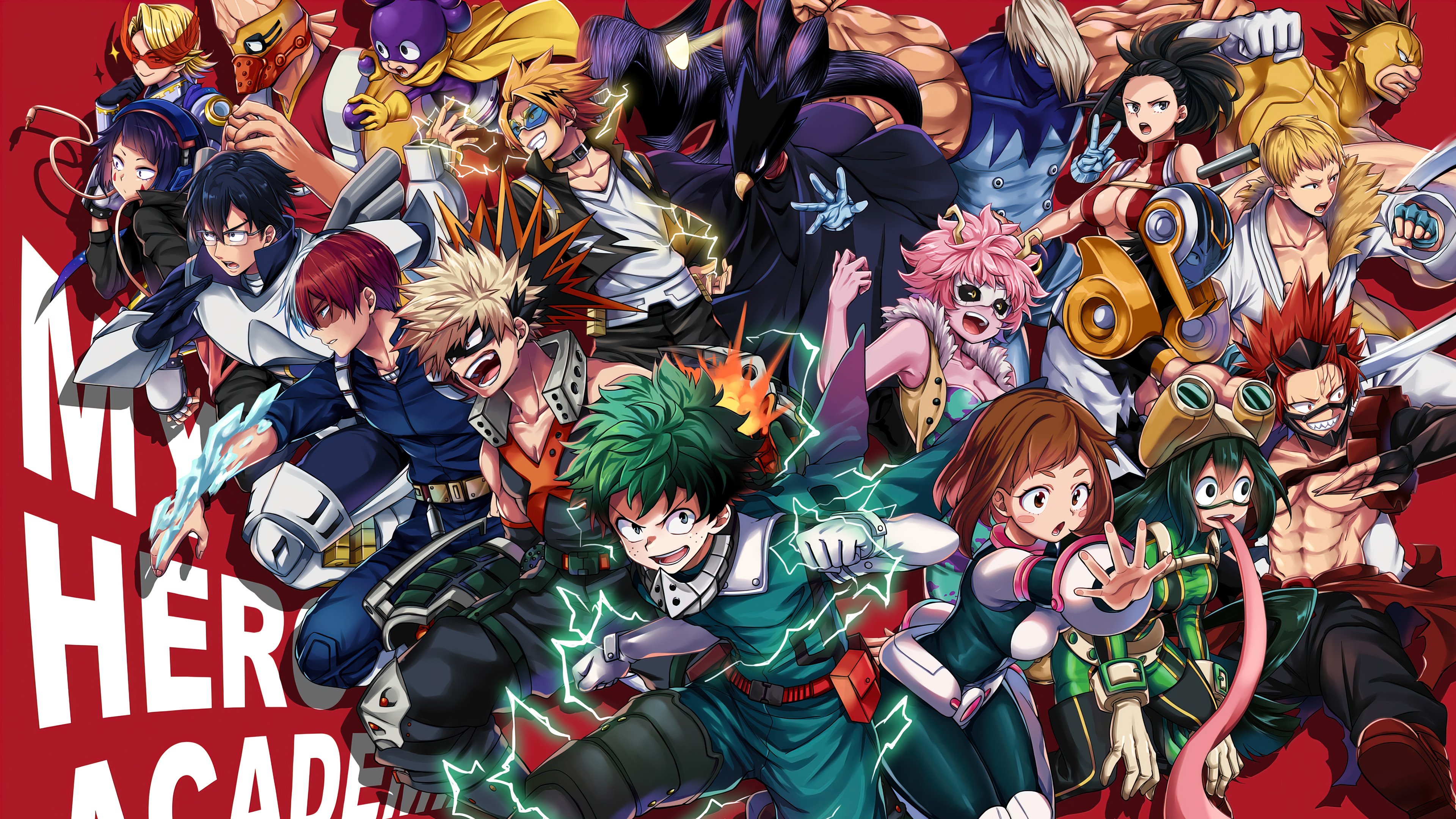 Anime Wallpaper Mu hero academia Characters