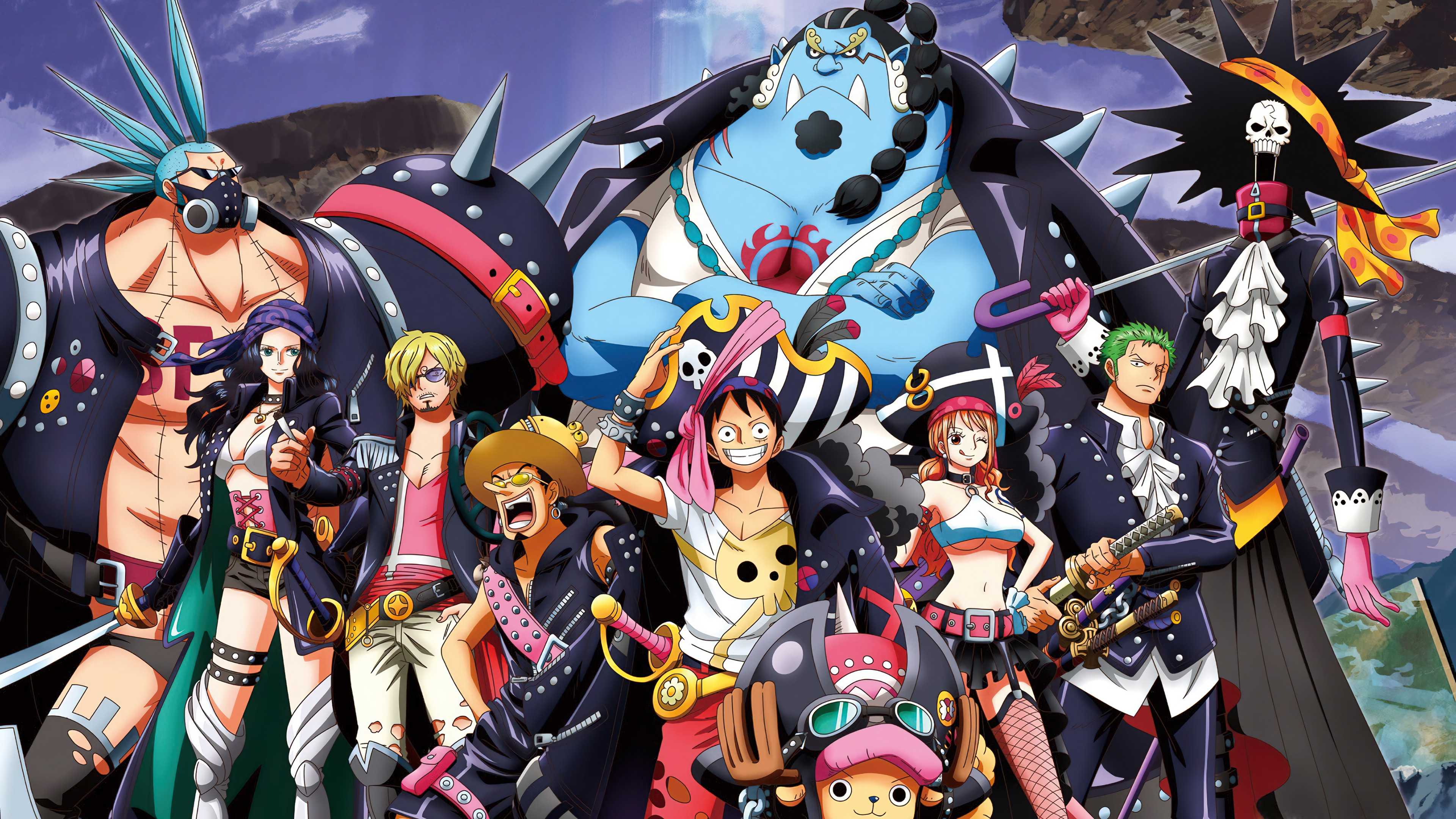 Personajes De One Piece Fondo De Pantalla 4K ID 10552