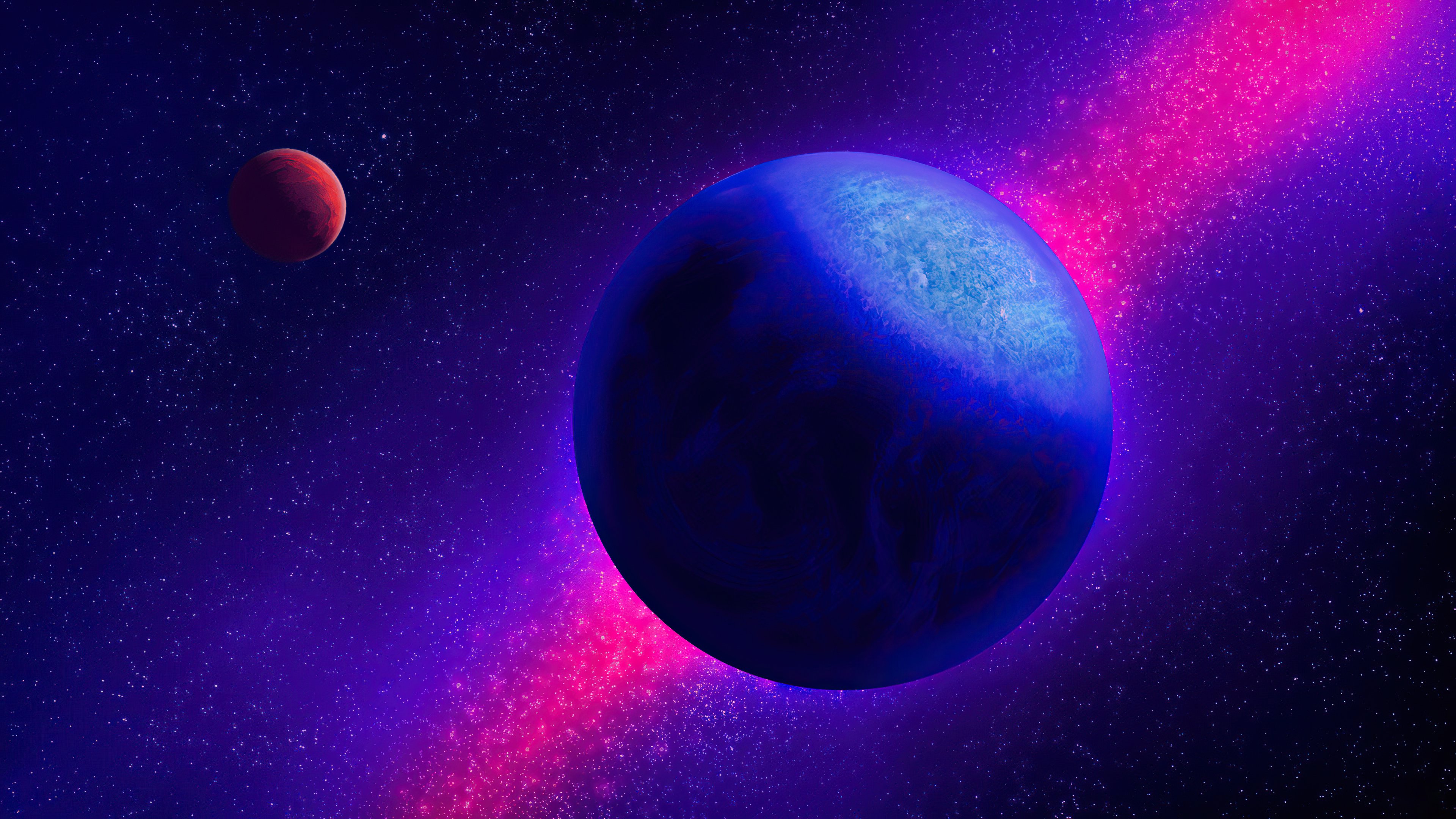 Wallpaper Planets in outer space