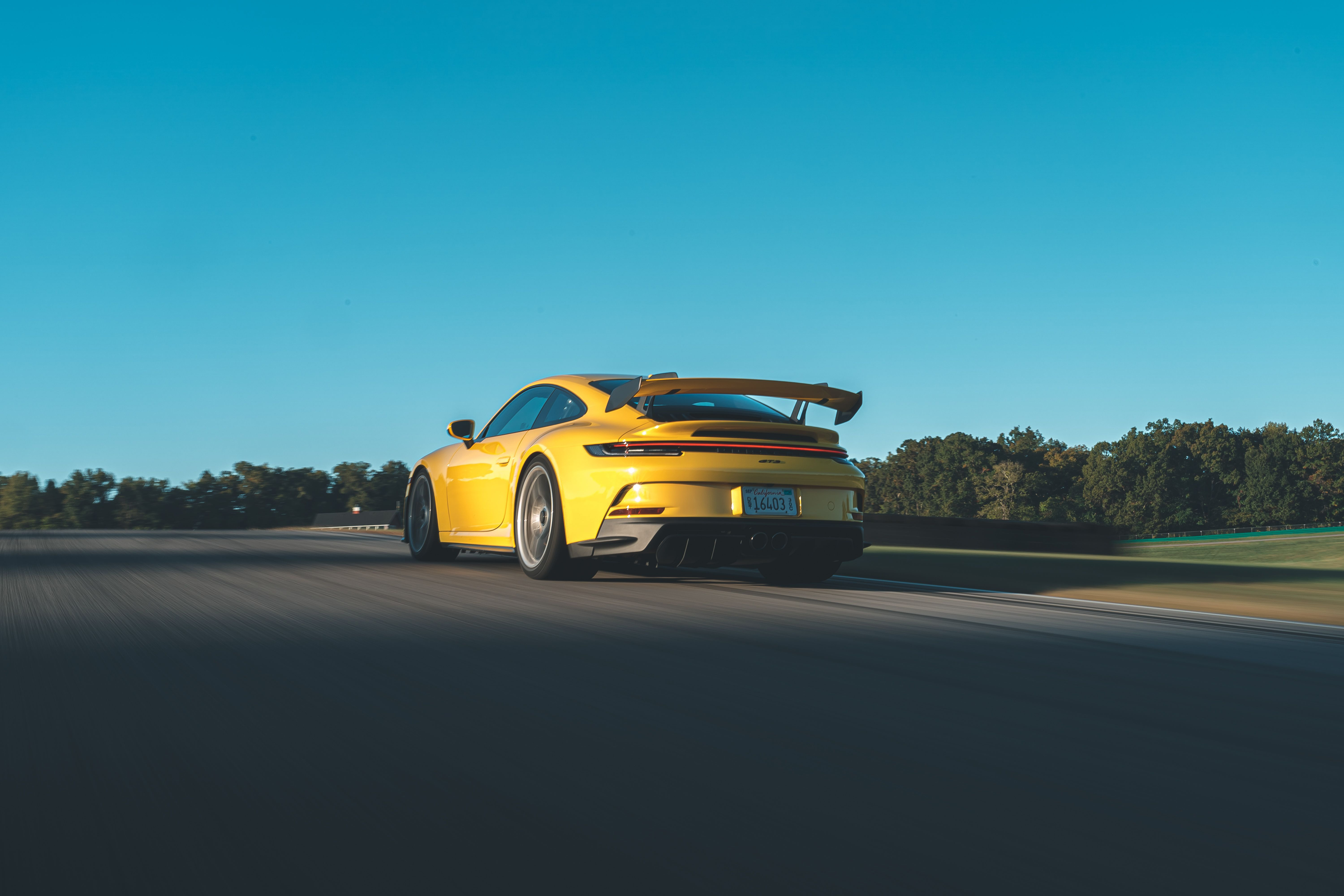 Fondos de pantalla Porsche 911 GT3 2022 parte posterior