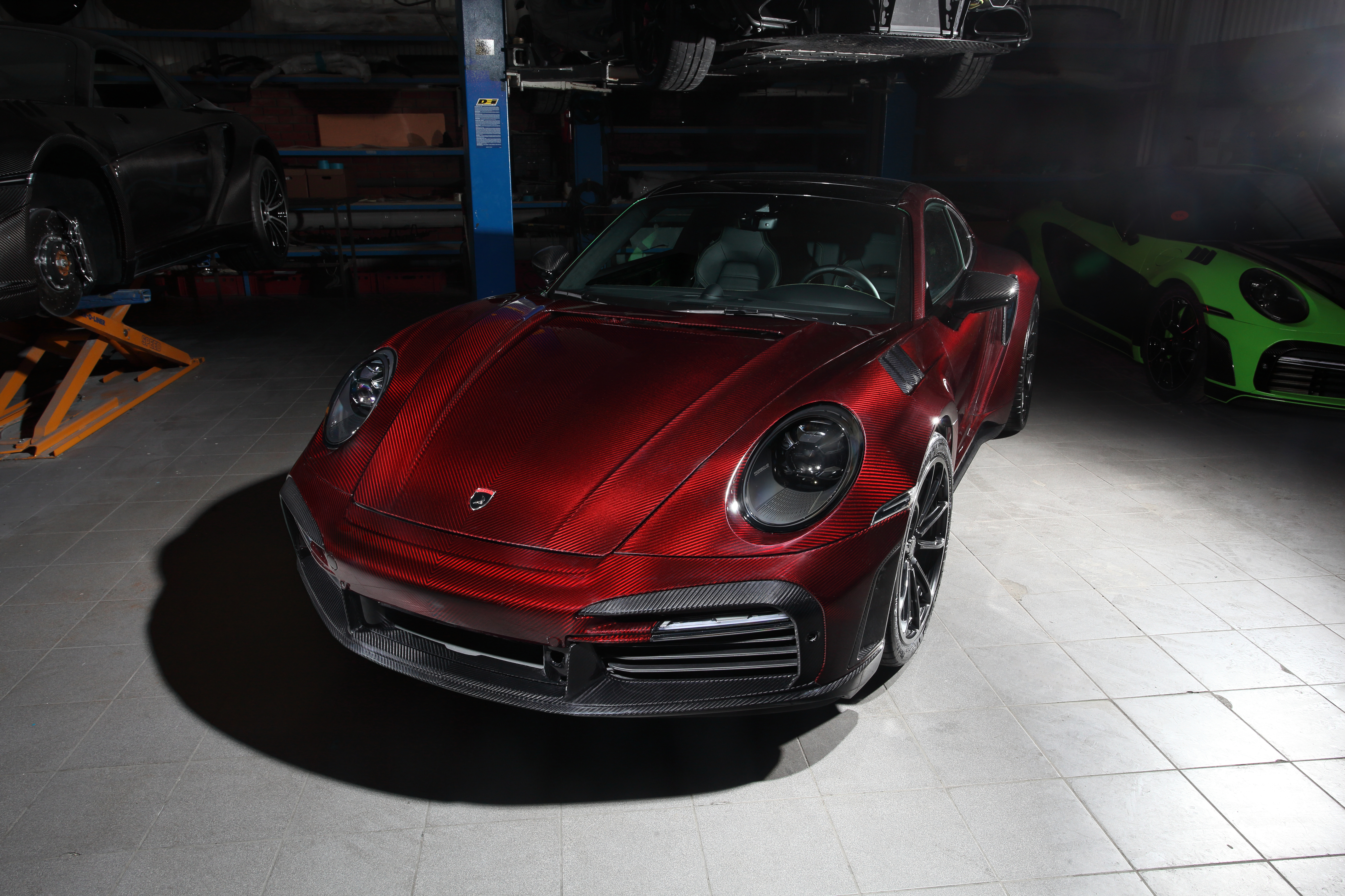 Fondos de pantalla Porsche 911 Turbo S Stinger GRT Carbon Edition