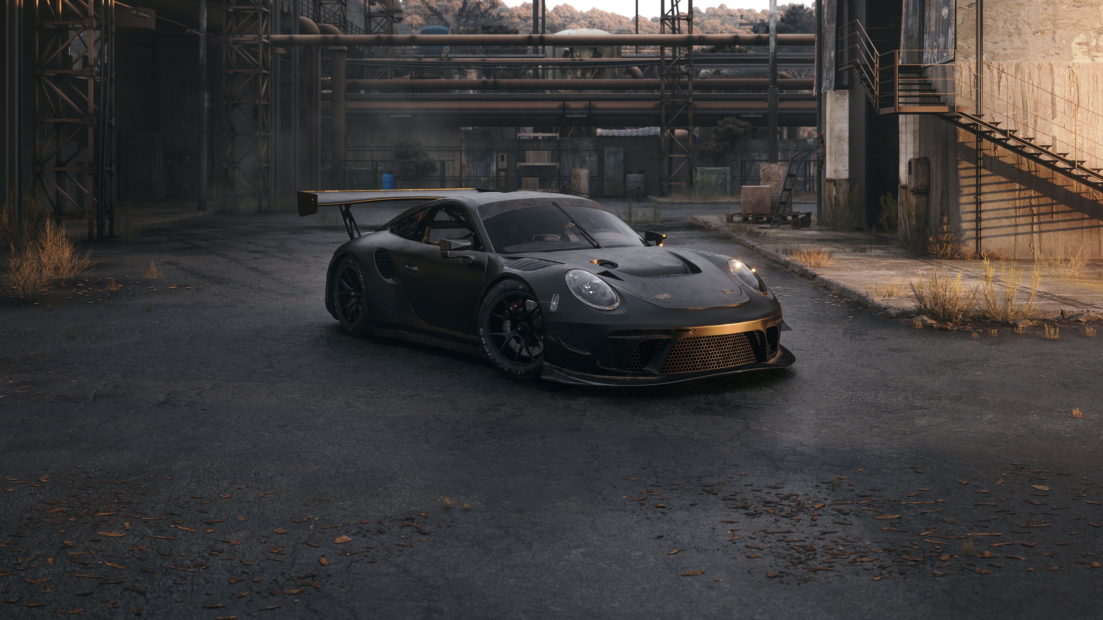 Fondos de pantalla Porsche GT Warehouse
