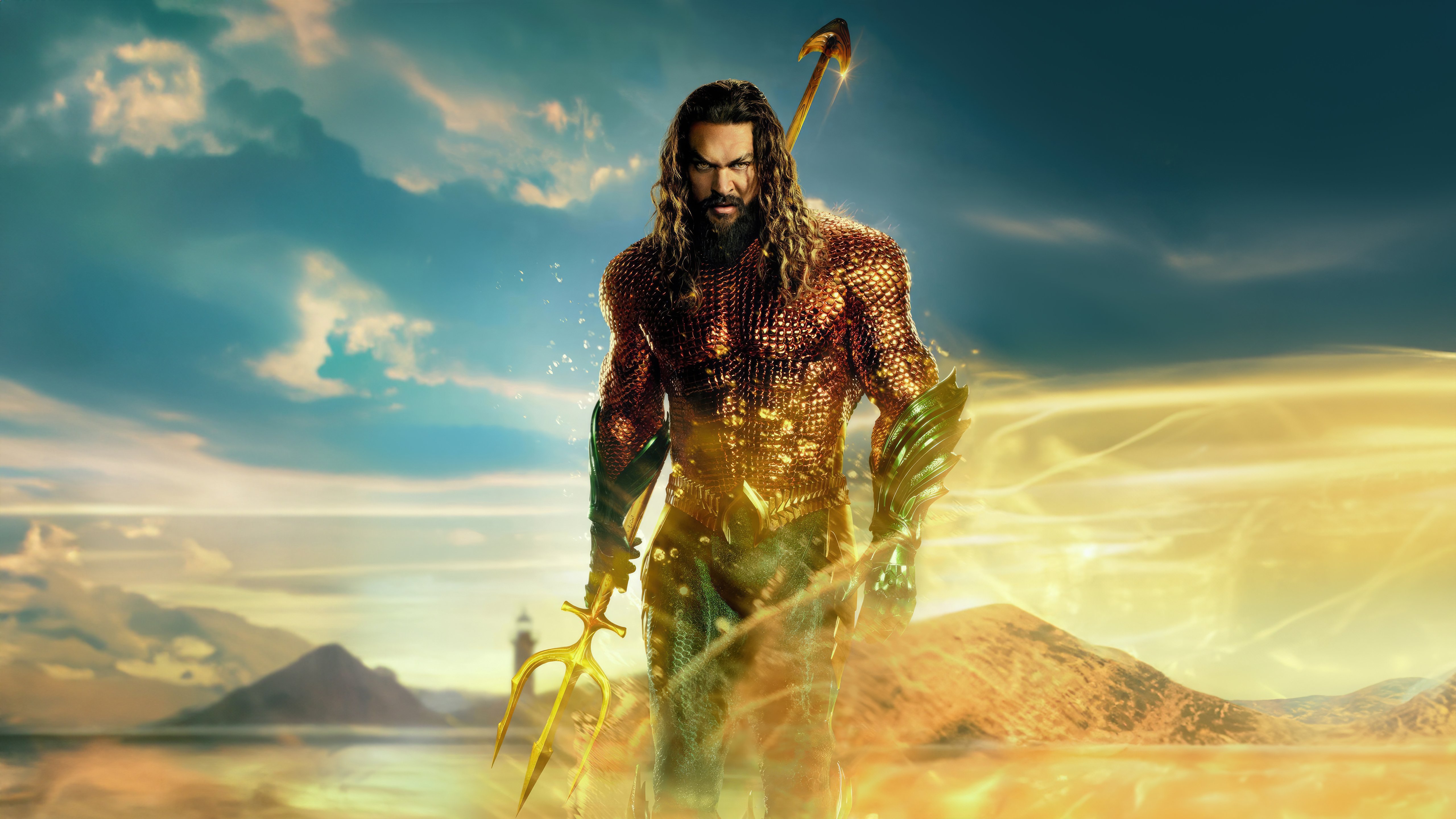 Fondos de pantalla Poster Aquaman and the Lost Kingdom