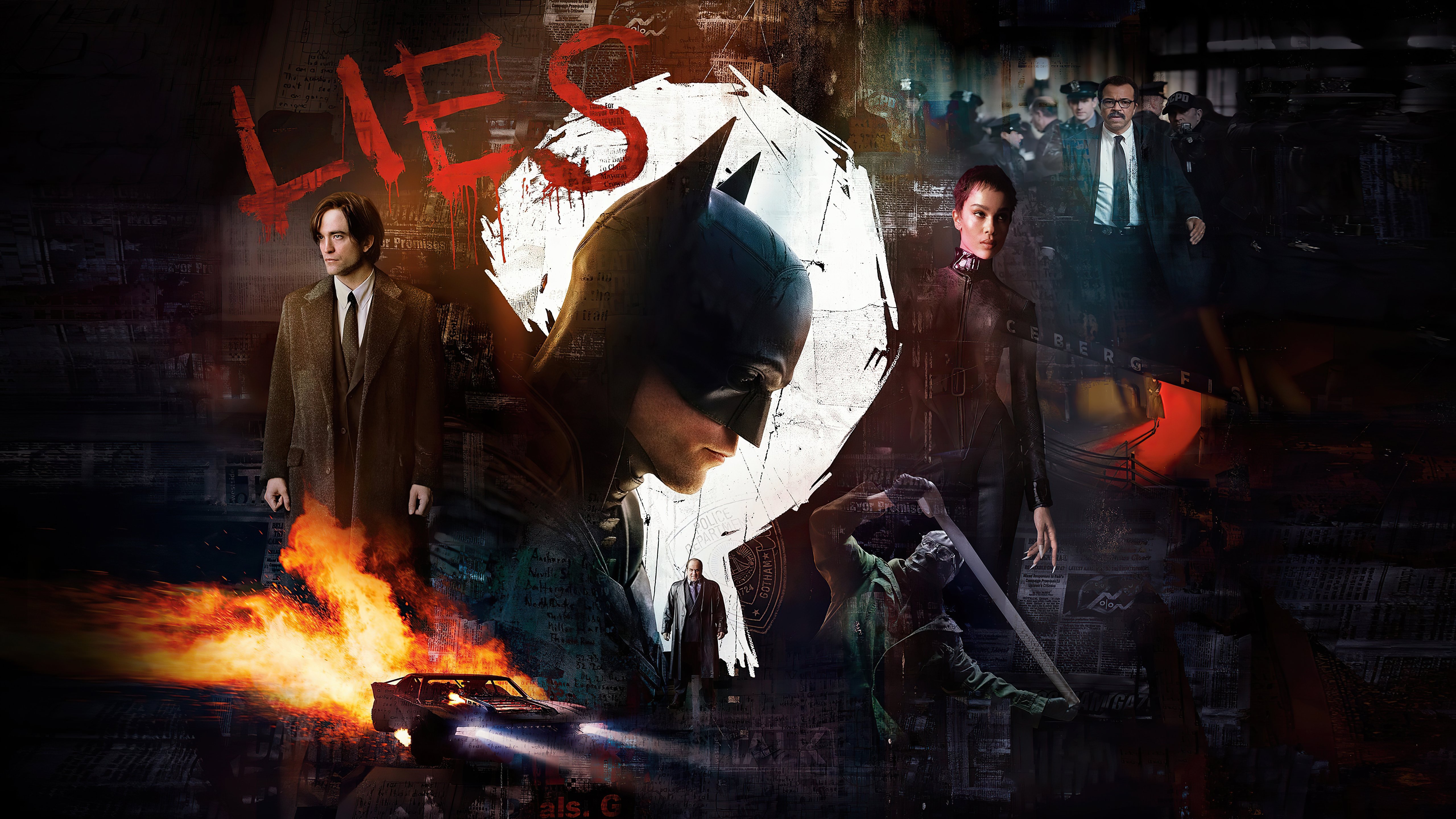 Fondos de pantalla Poster The Batman Japon