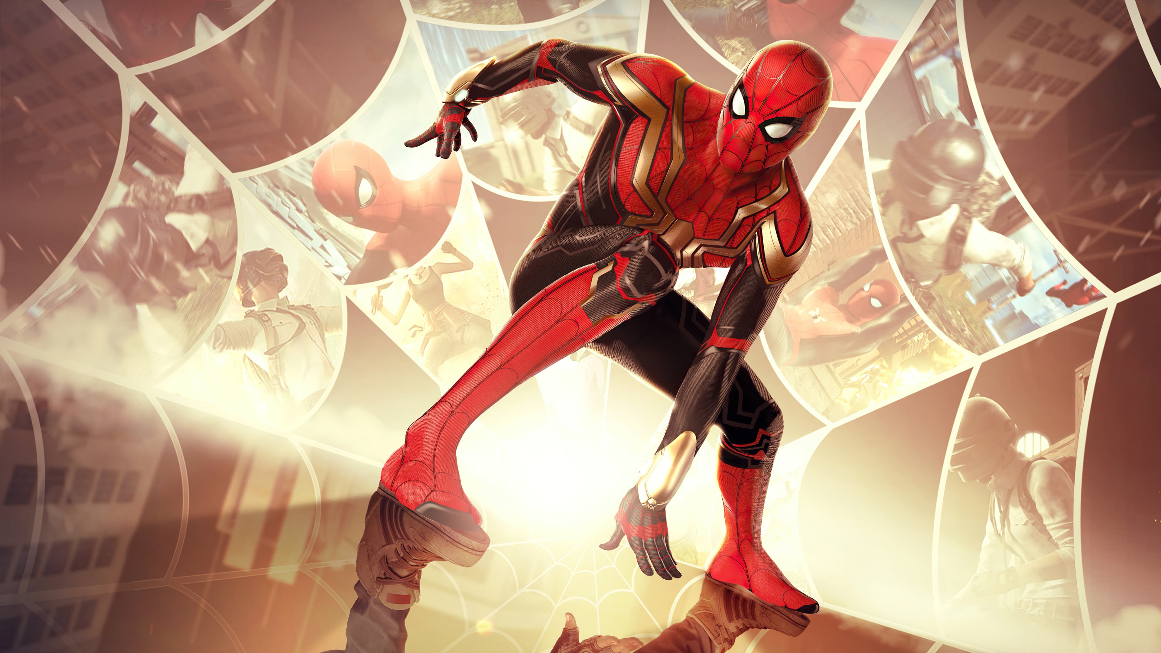 Fondos de pantalla PUBG X Spider Man No way home
