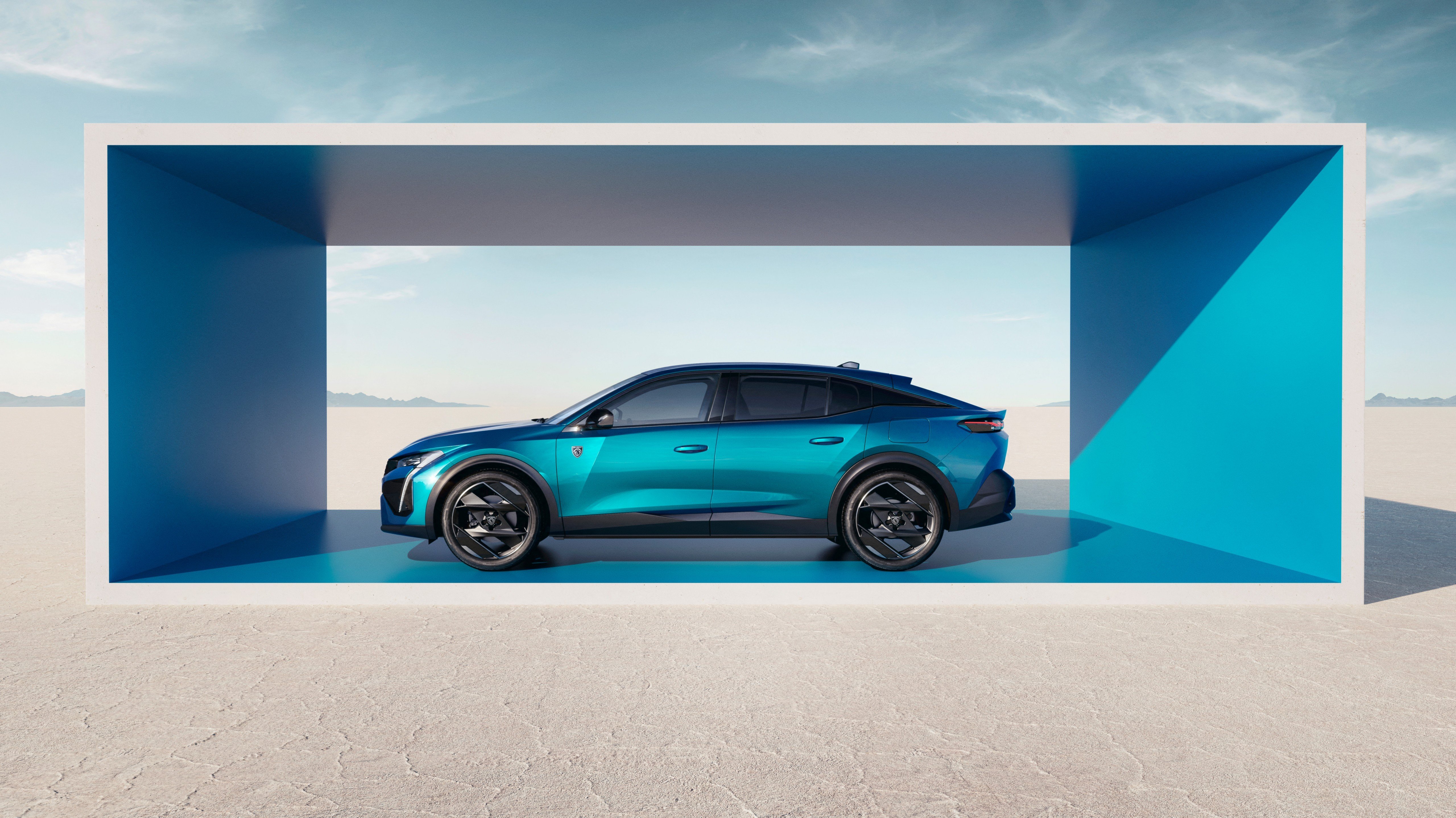 Fondos de pantalla Pugeot 408 Hybrid car