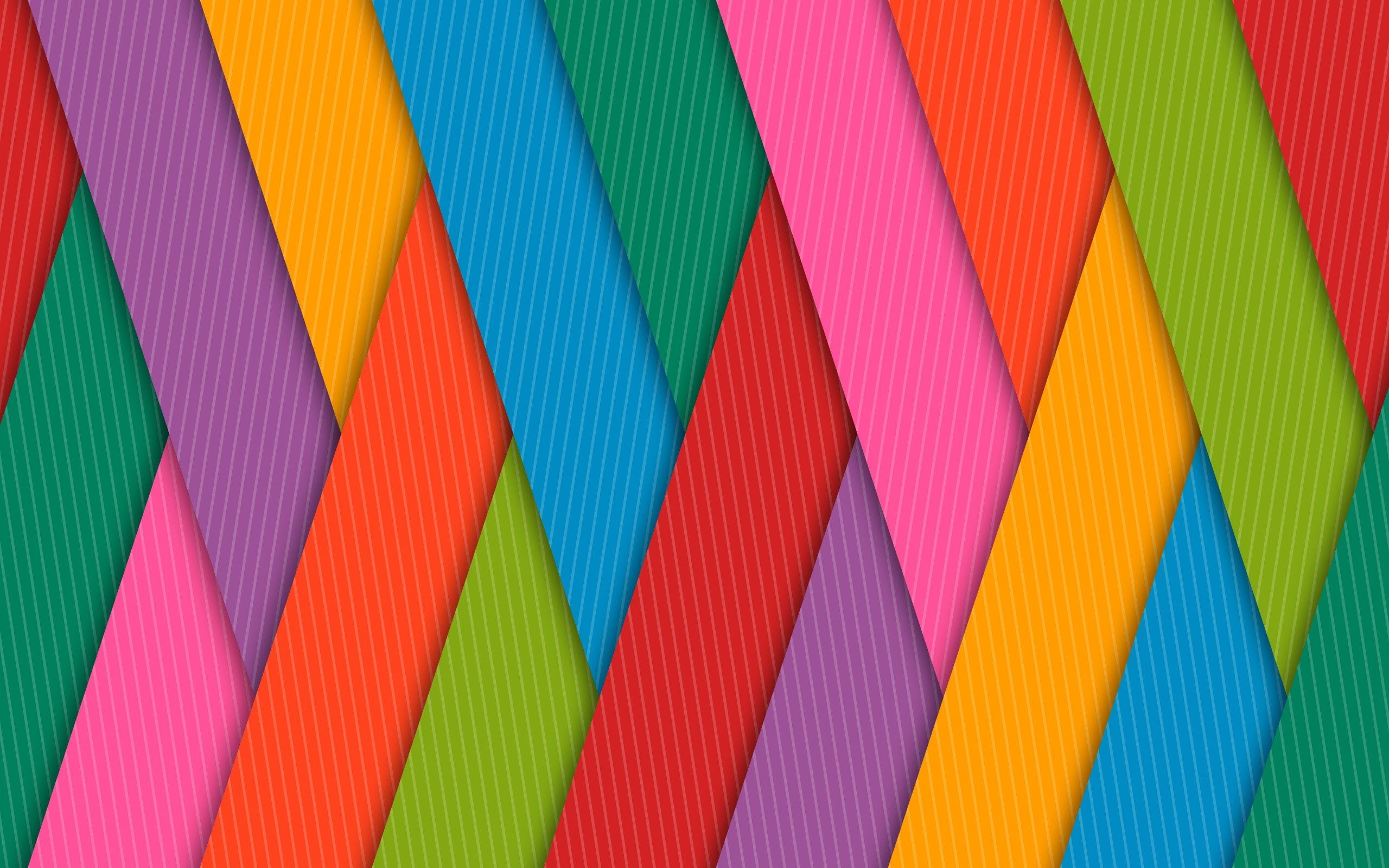Wallpaper Colorful stripes