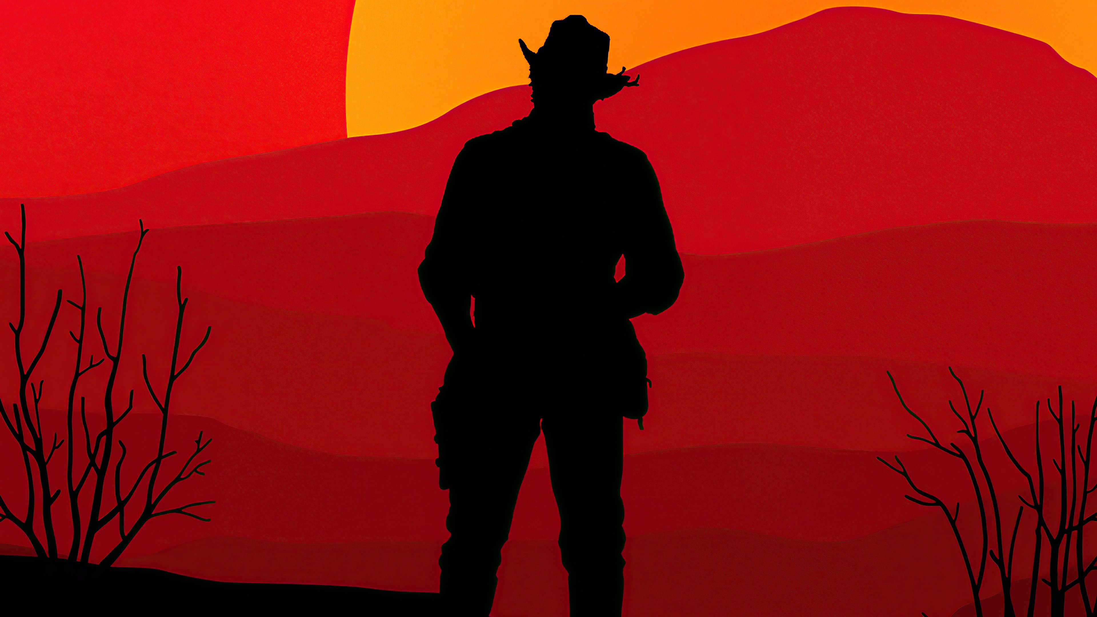 Wallpaper Red Dead Redemption II
