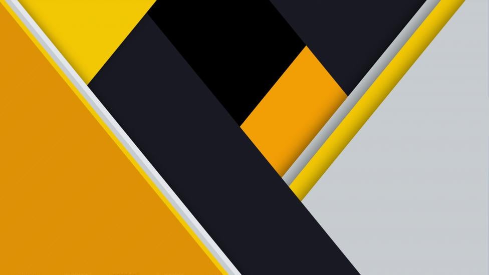 Yellow, black and grey design Wallpaper 8k Ultra HD ID:5820
