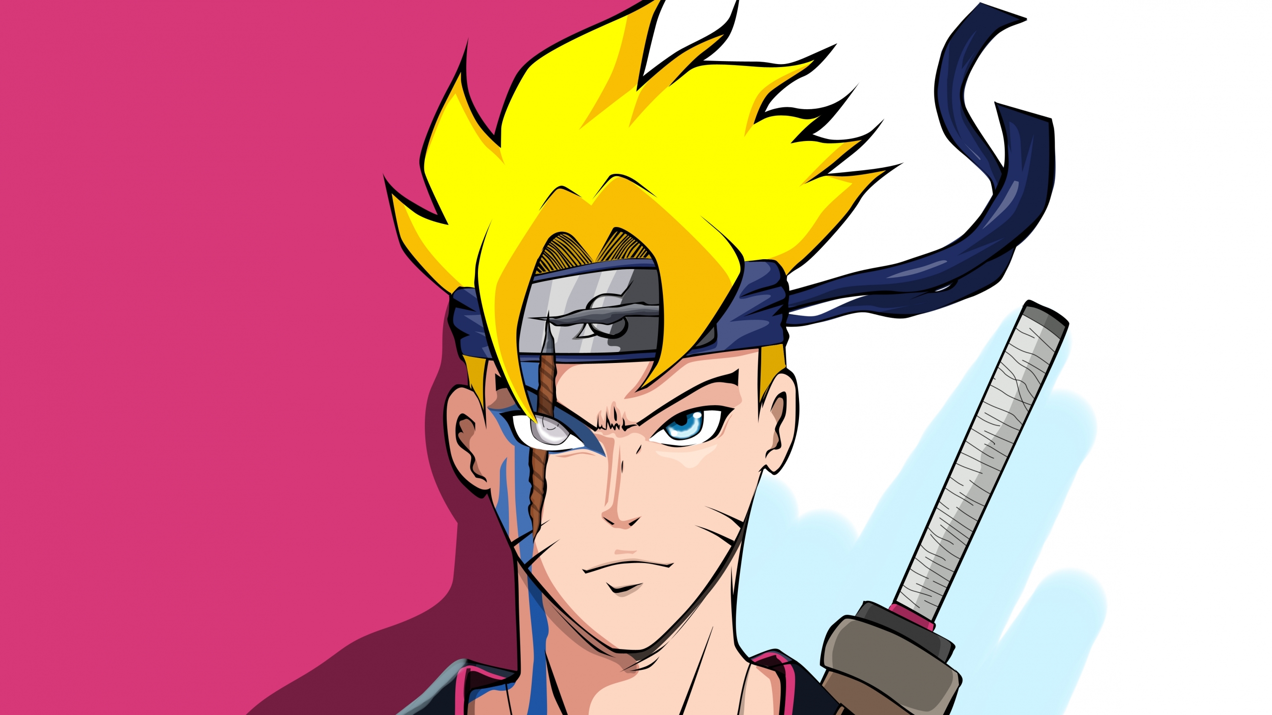 Boruto Uzumaki de Boruto: Naruto Next Generations Anime Fondo de