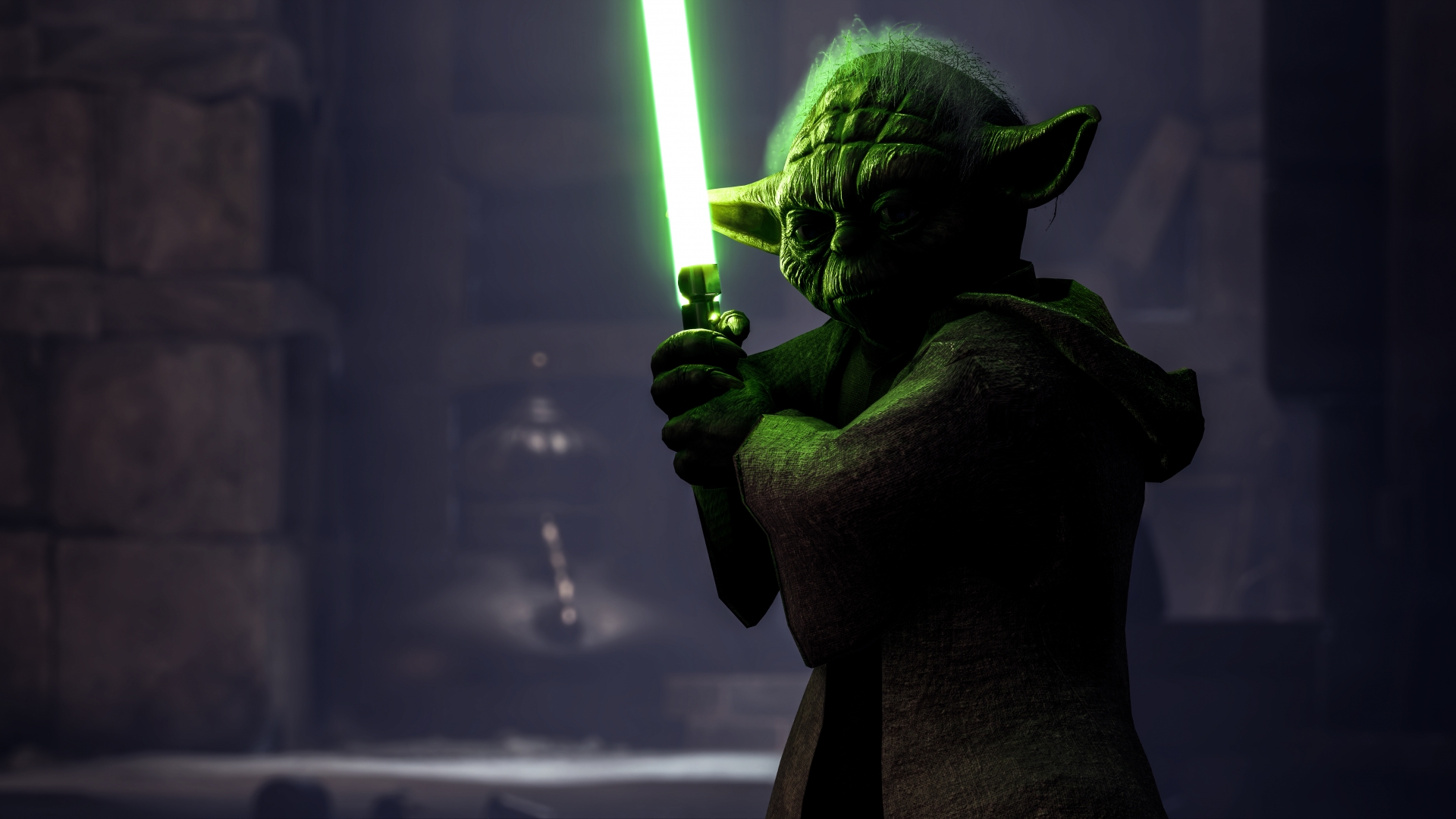 Yoda Star Wars Battlefront Fondo de pantalla ID:3644 Yoda Wallpaper Iphone