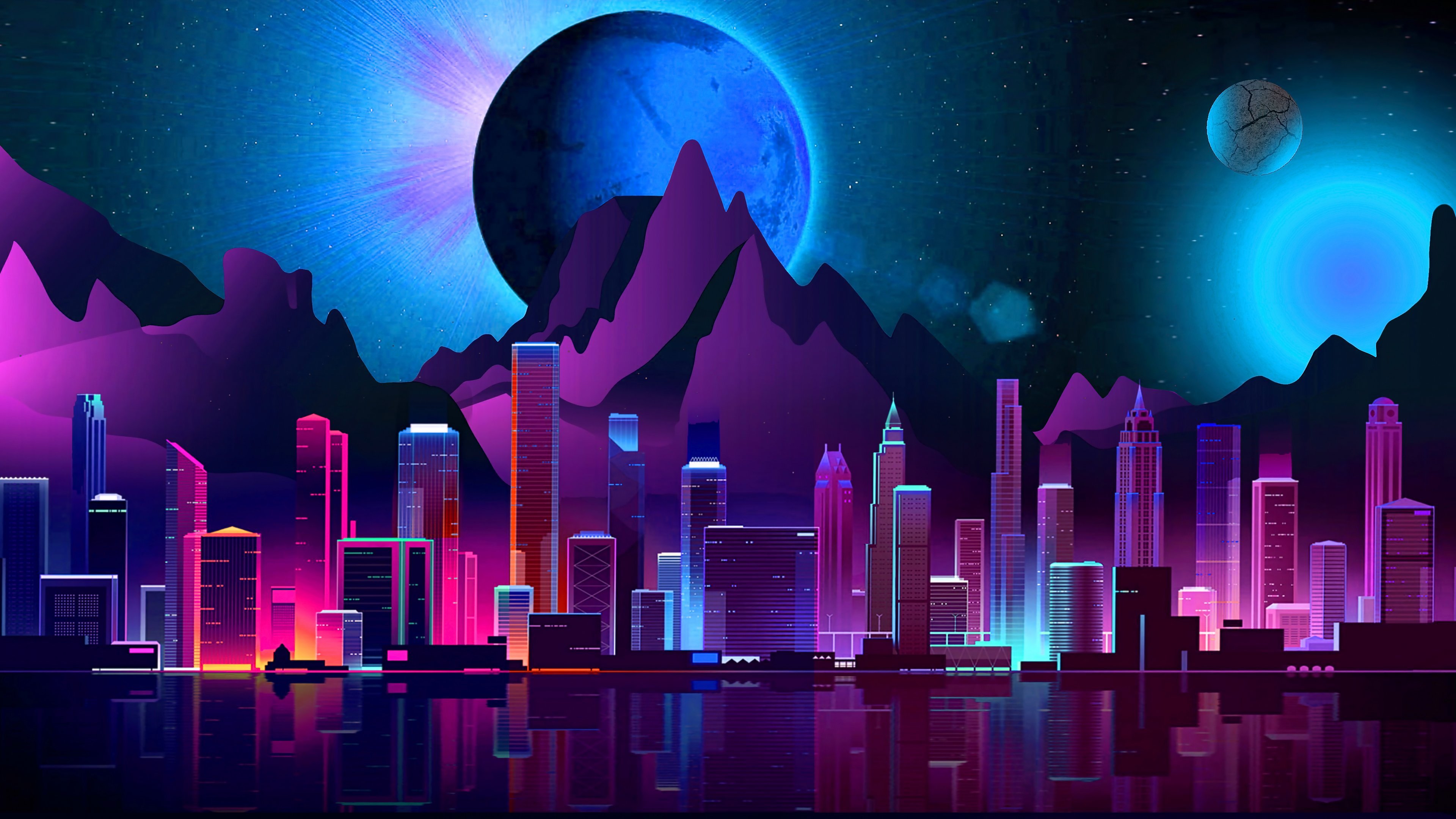 Vapor Synthwave Retro City 4k HD Artist 4k Wallpapers Images  Backgrounds Photos and Pictures