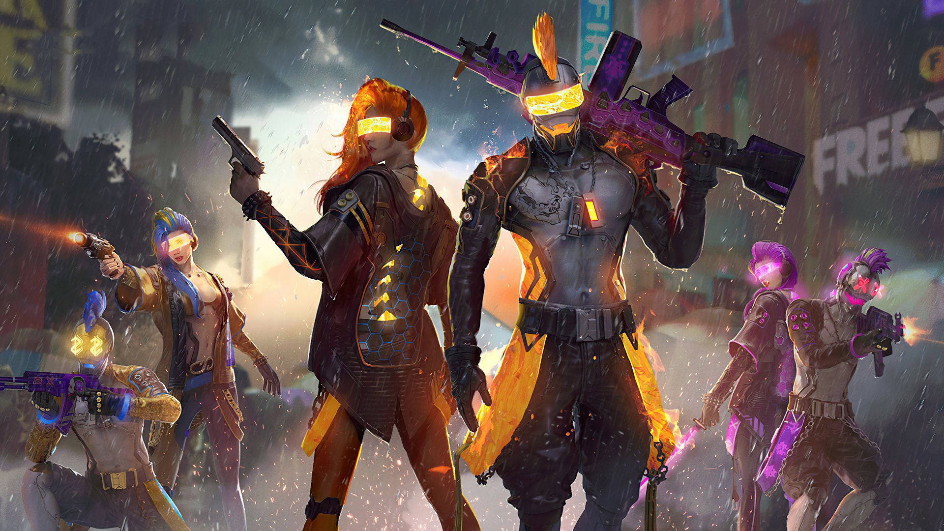 Garena Free Fire Fondo de pantalla 4k HD ID:8261
