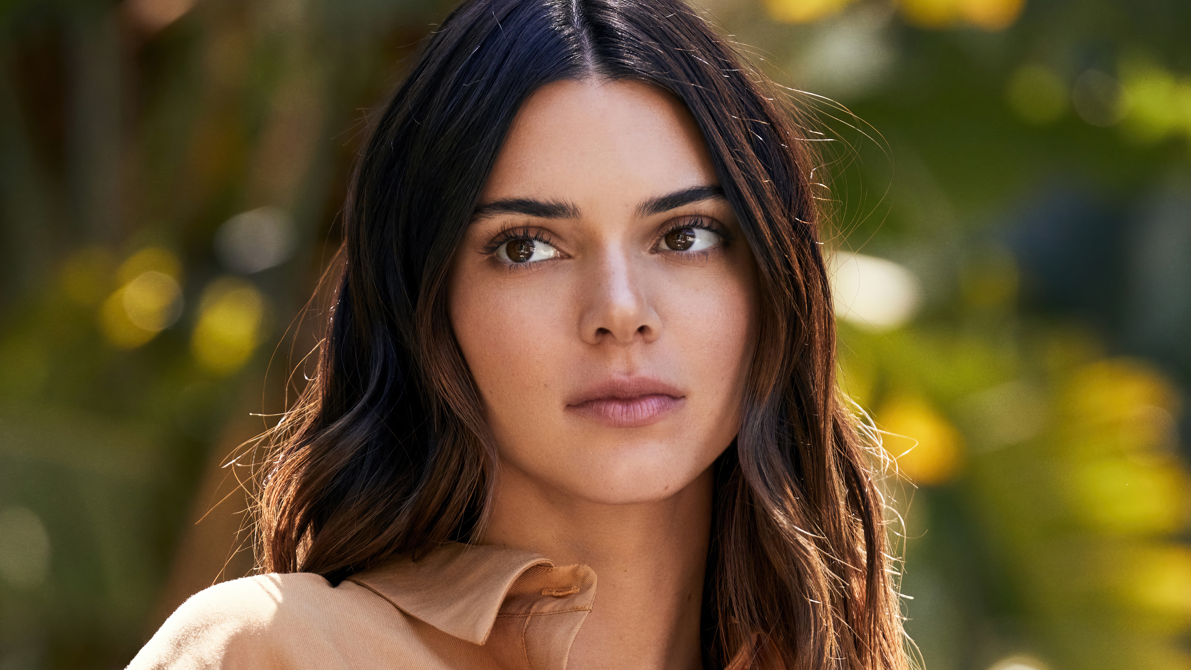 Wallpaper Kendall Jenner's face