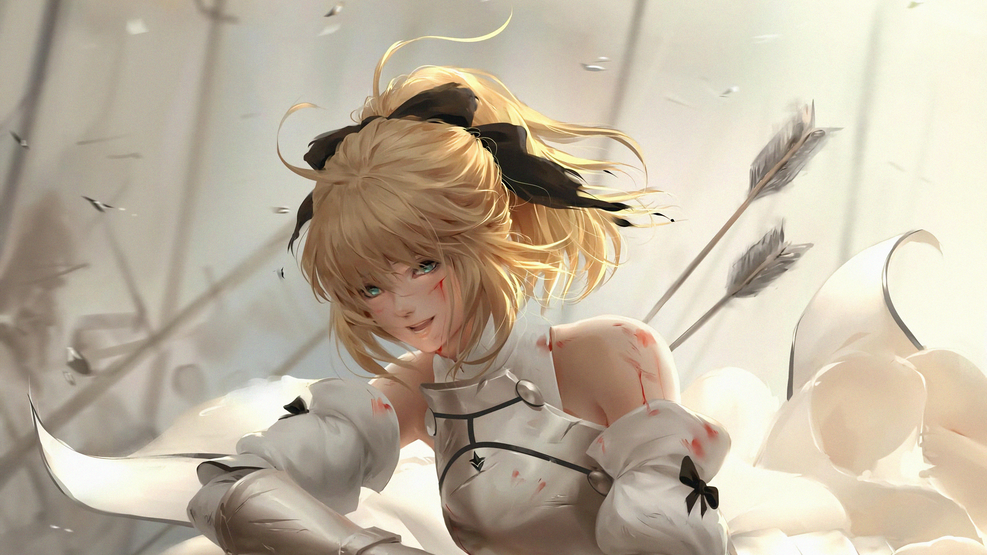 Anime Wallpaper Saber Lily from Fate Grand Order