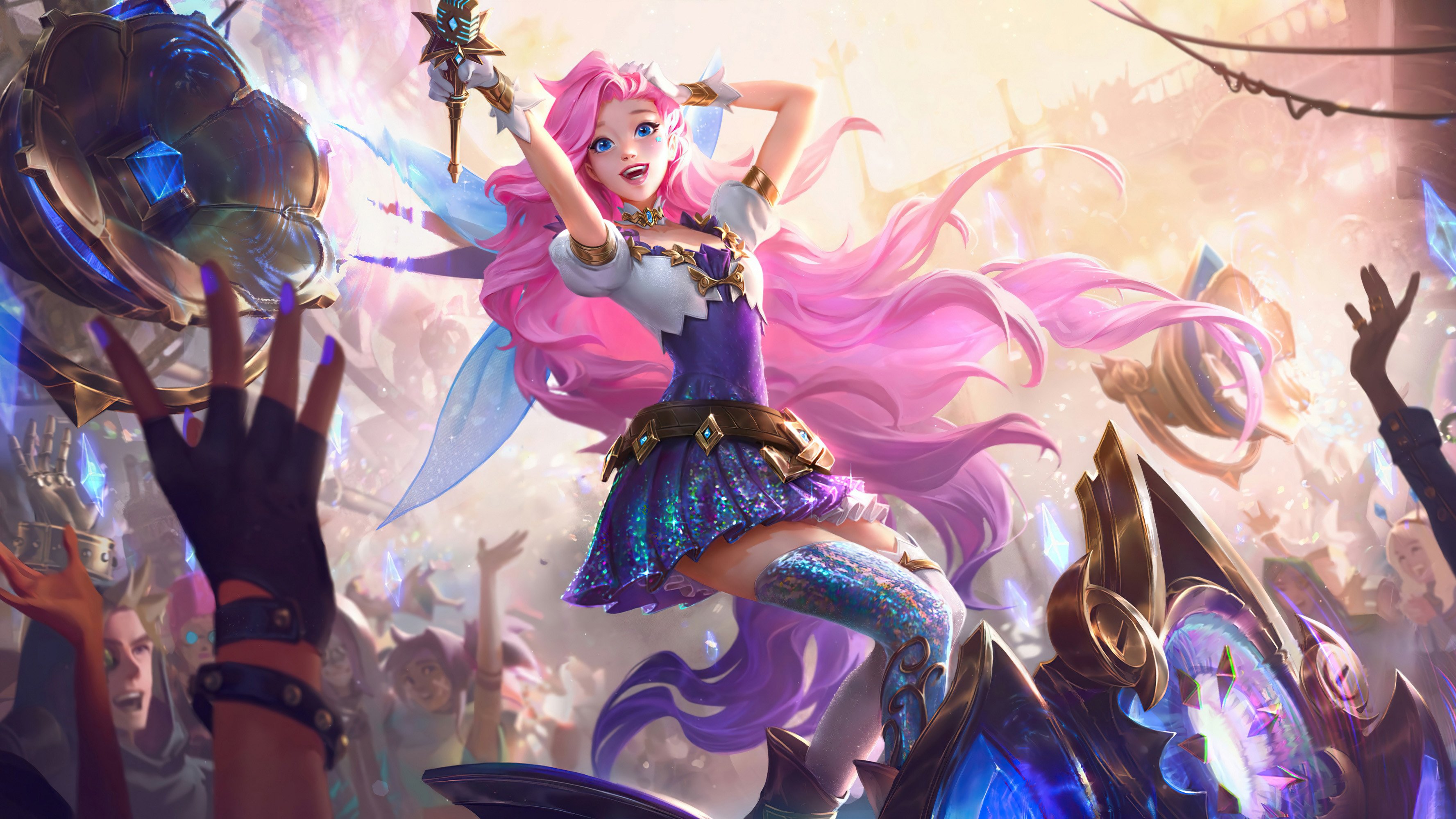 Wallpaper Seraphine from League of Legends
