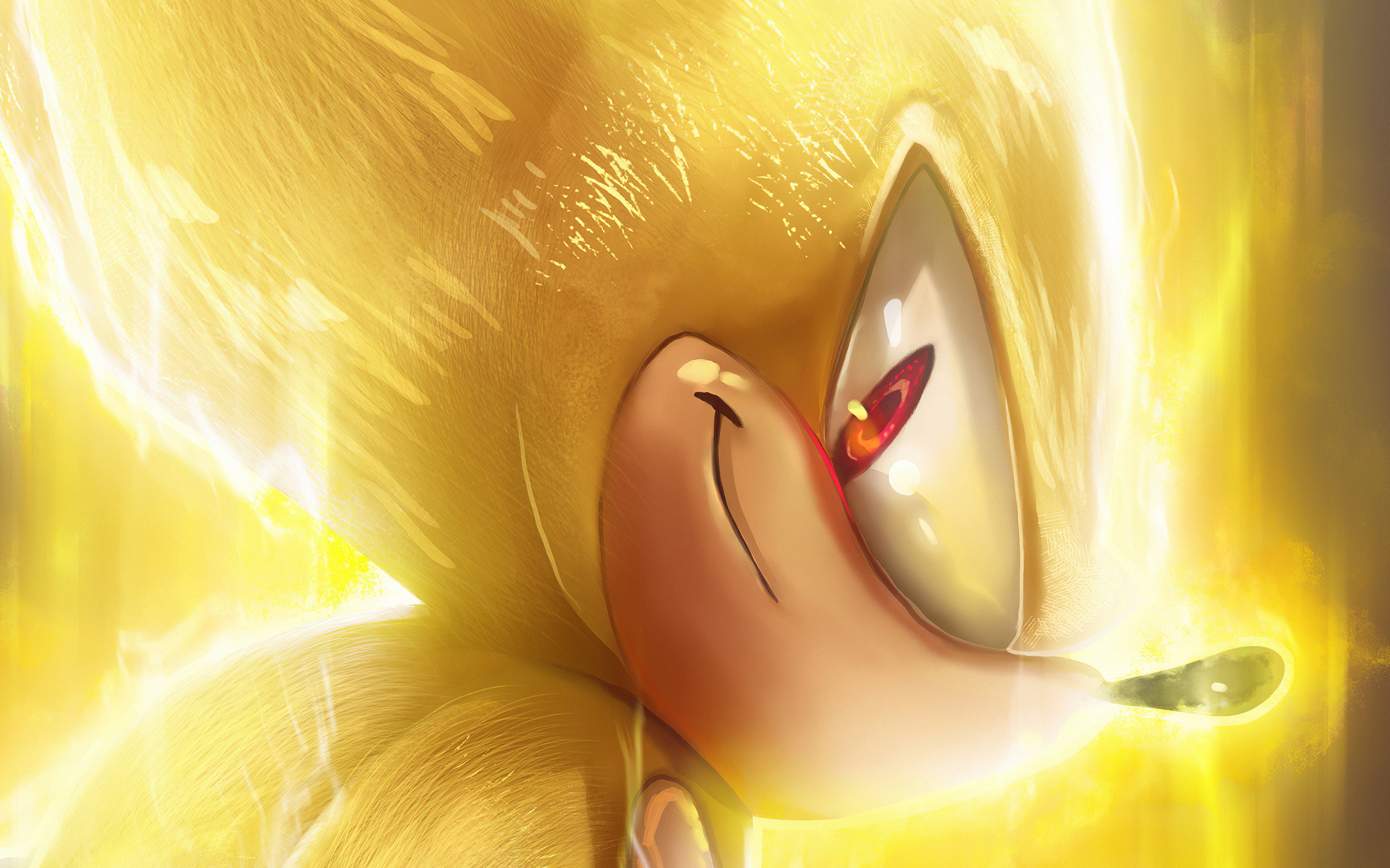 Fondos de pantalla Sonic amarillo
