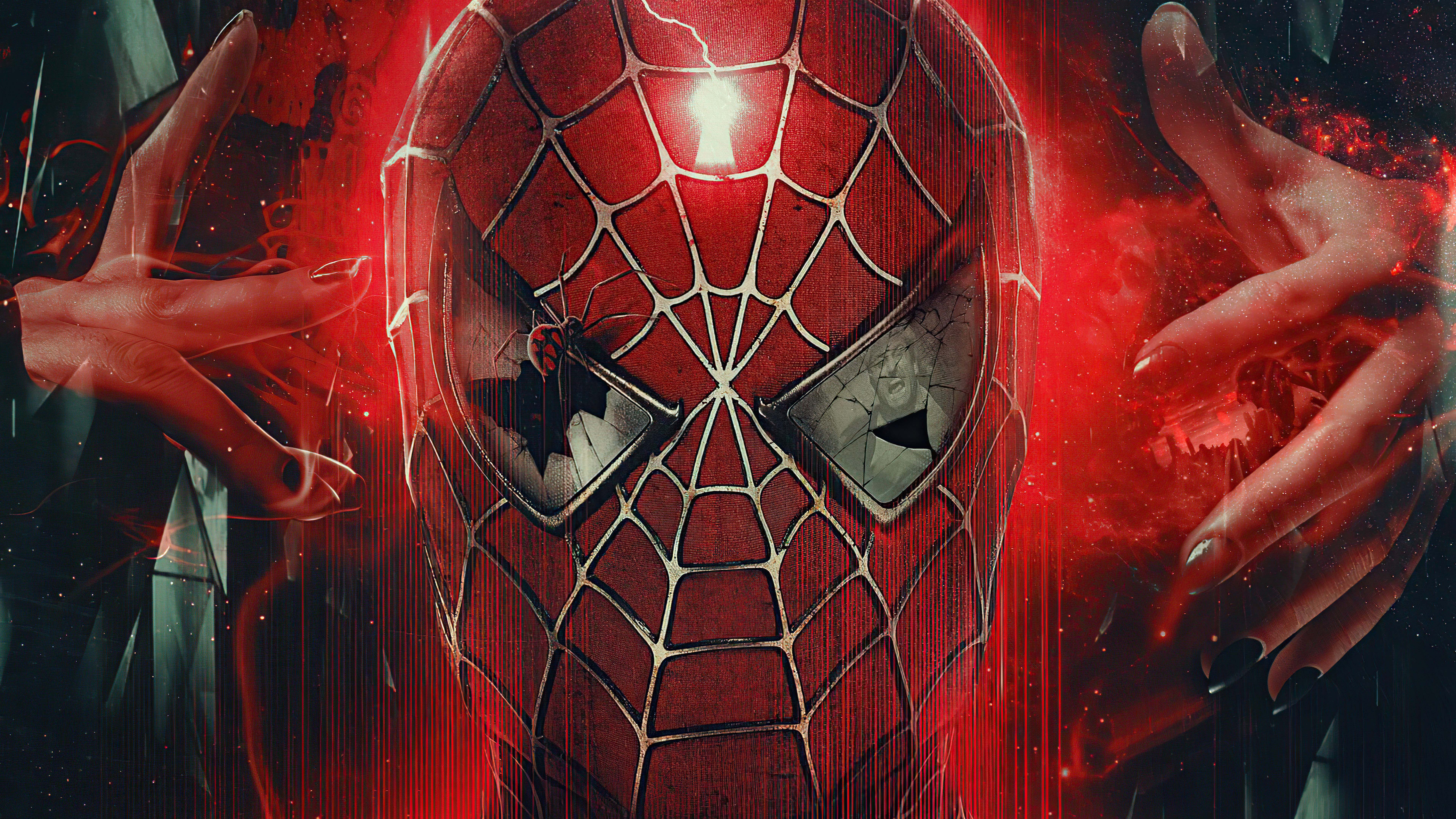 Wallpaper Spider Man Doctor Strange Multiverse of Madness
