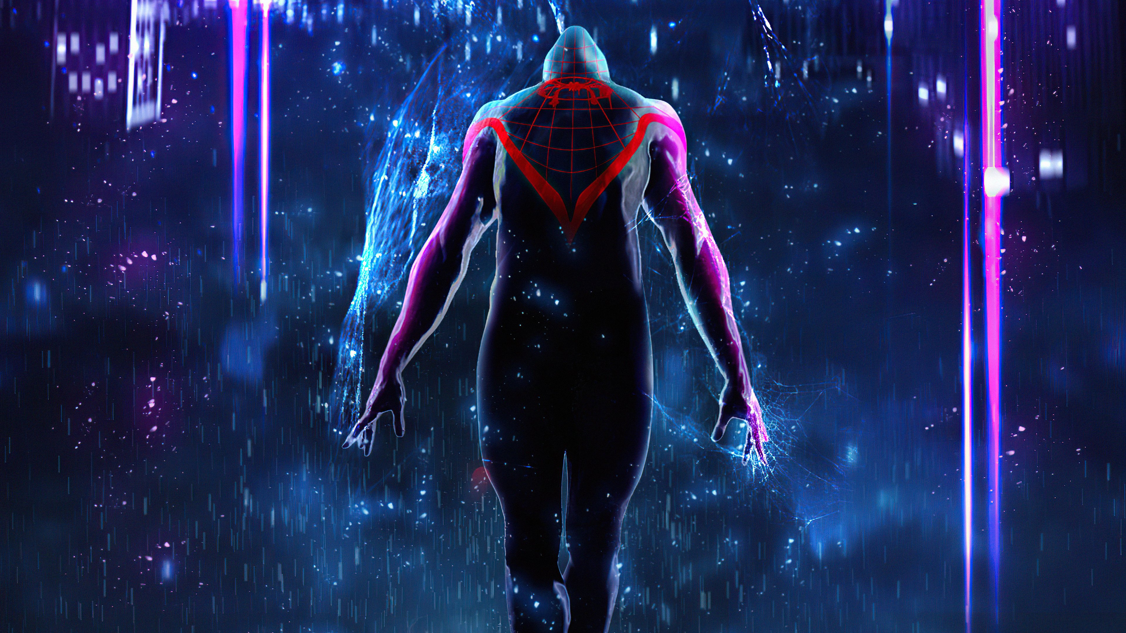 Wallpaper Spider Man Into the Spider Verse