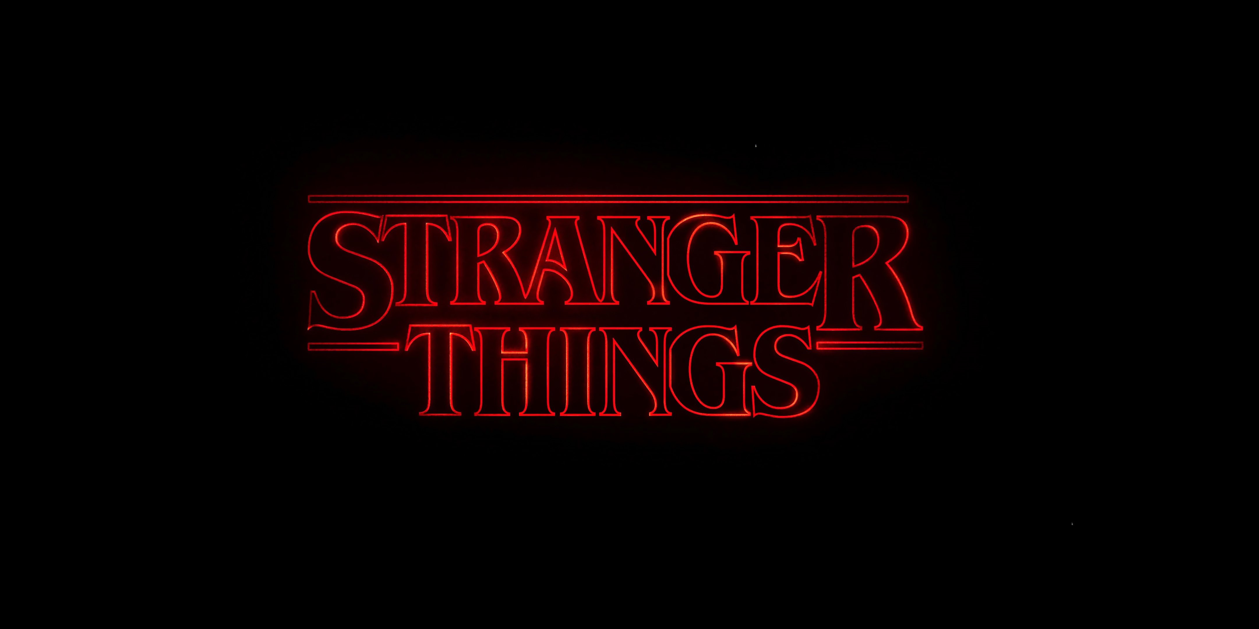 Wallpaper Stranger Things Logo Netflix