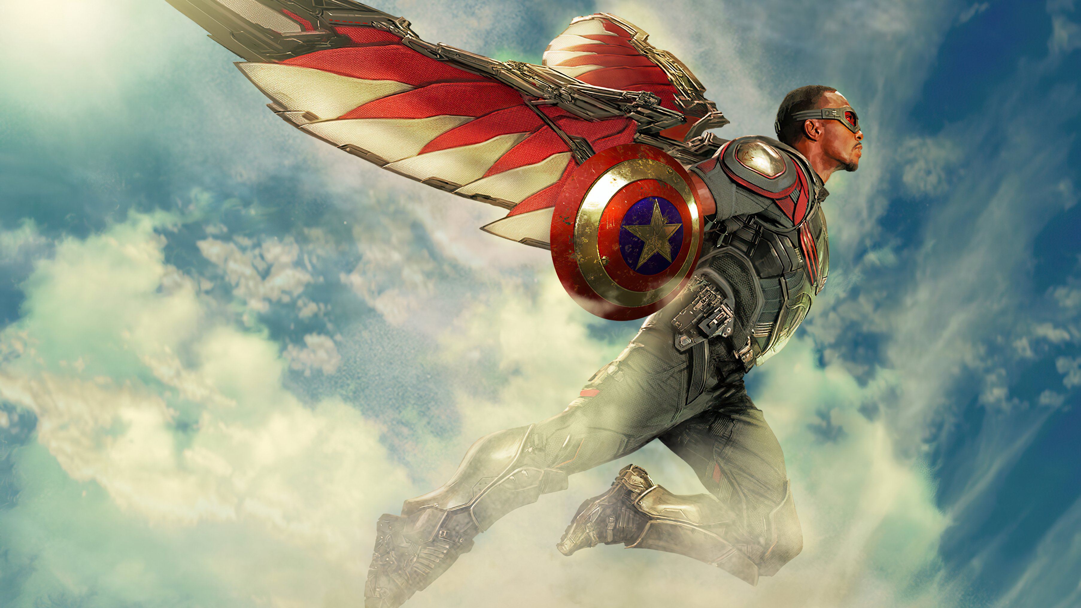 Wallpaper Falcon Superhero