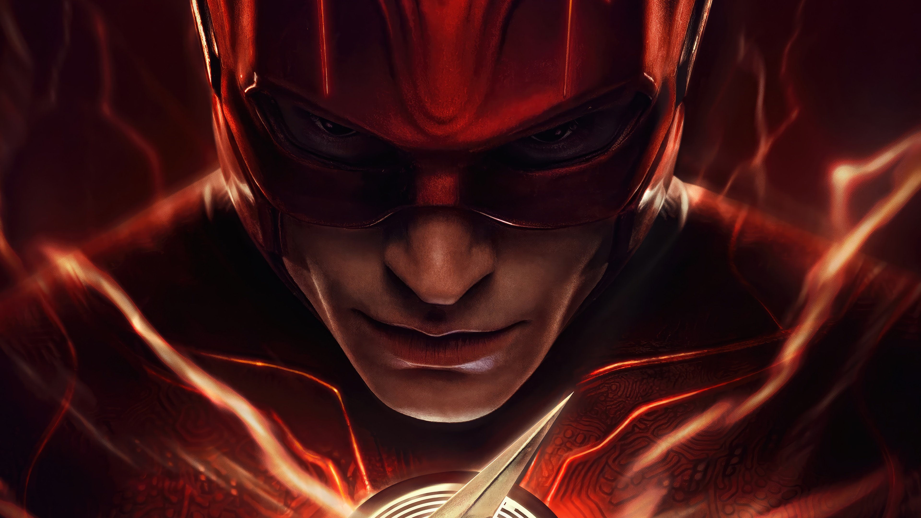 Wallpaper The Flash Poster 2023