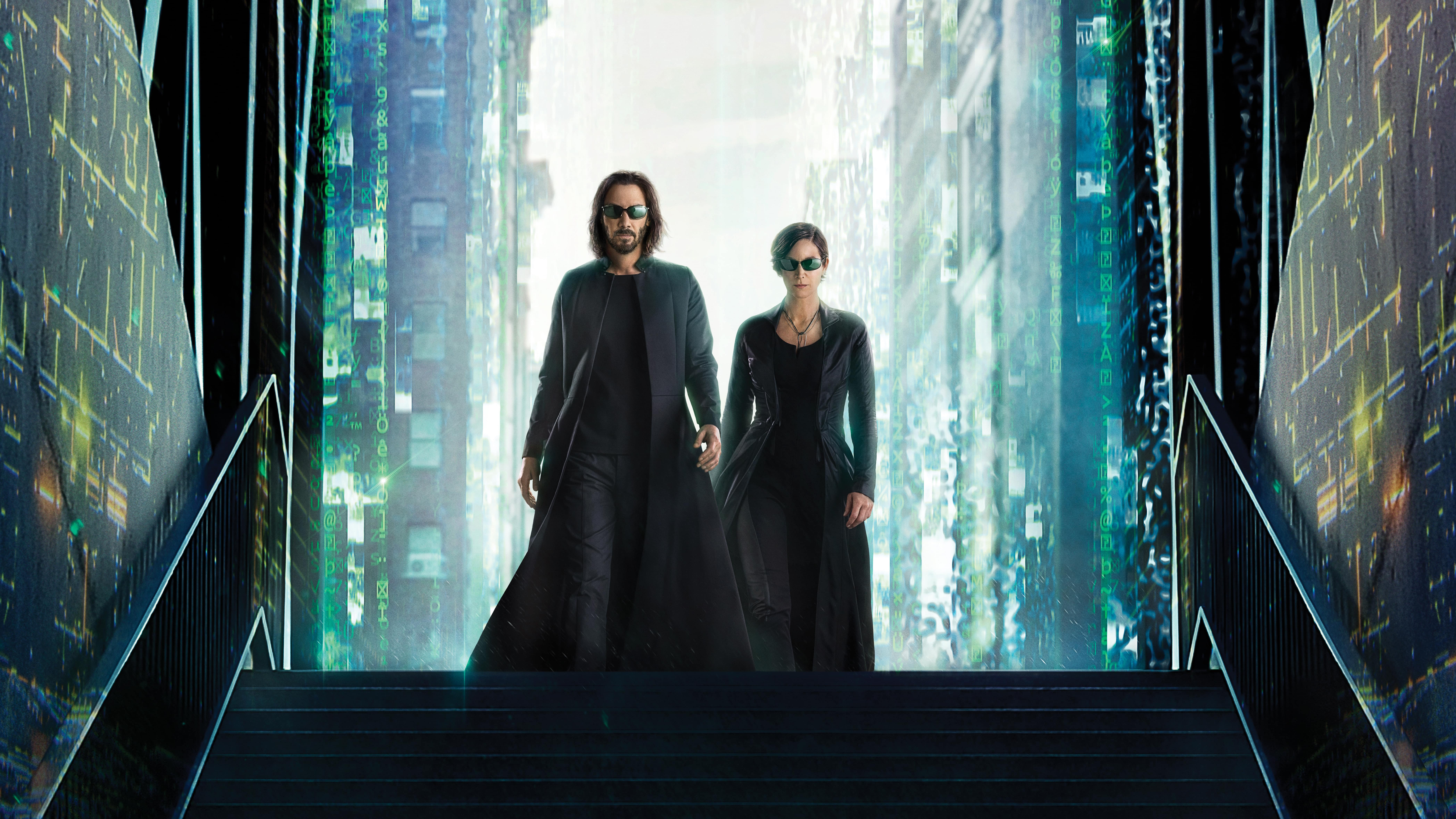 Wallpaper The Matrix 4