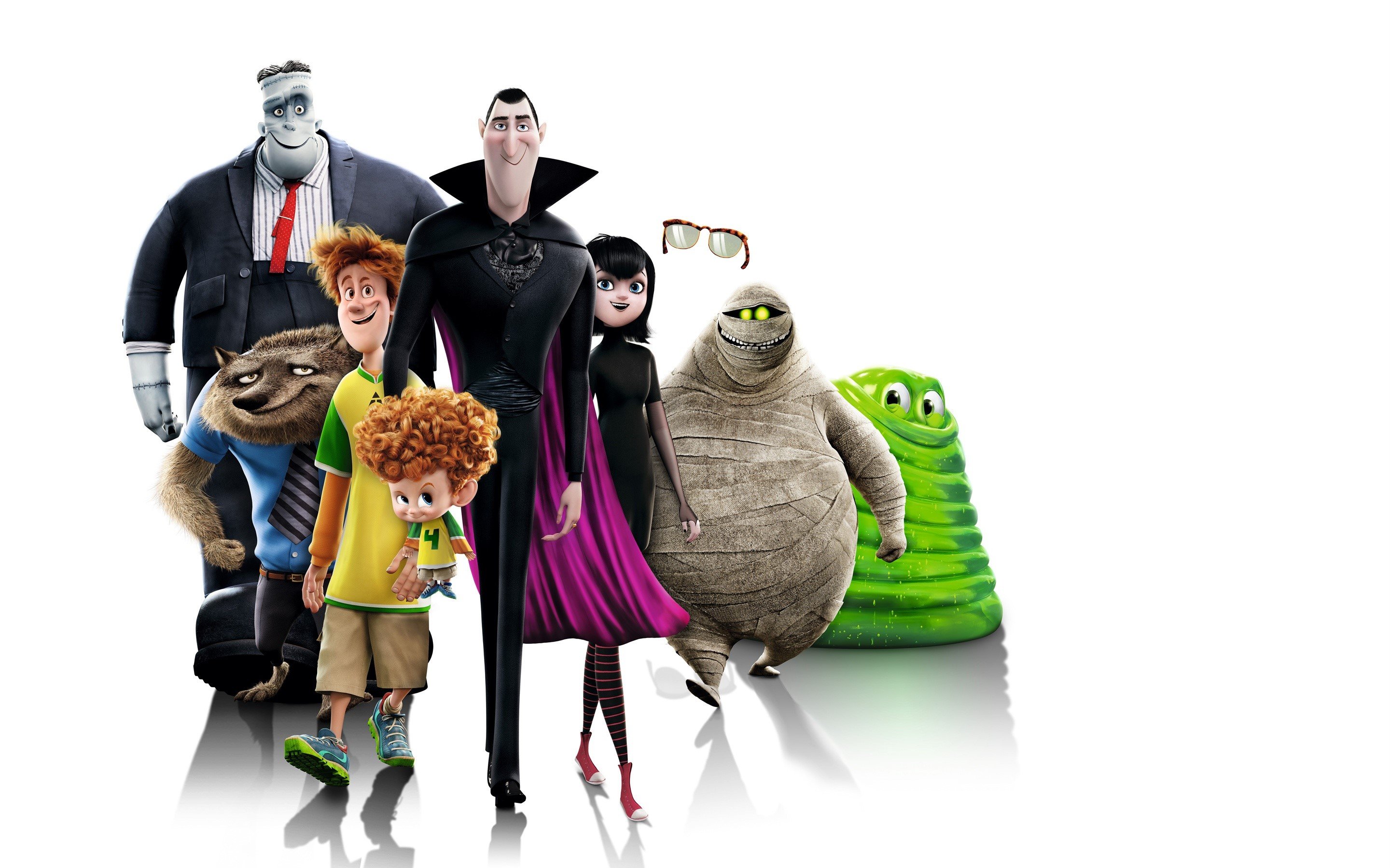 Wallpaper All the characters of Hotel Transylvania 2