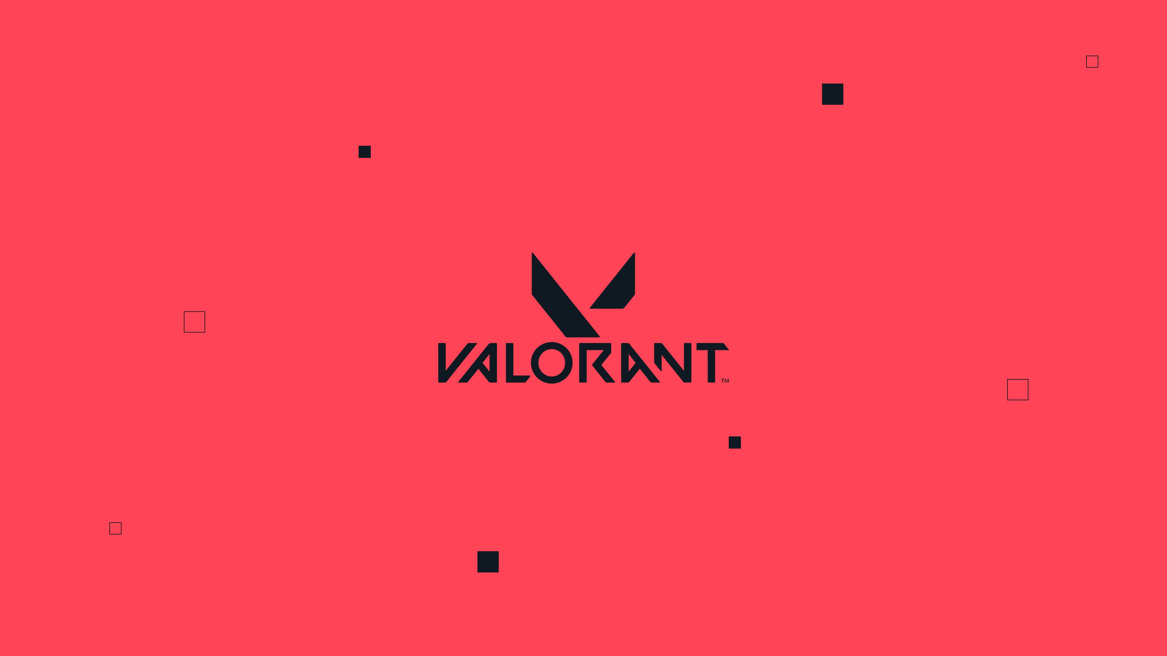 Wallpaper Valorant Logo